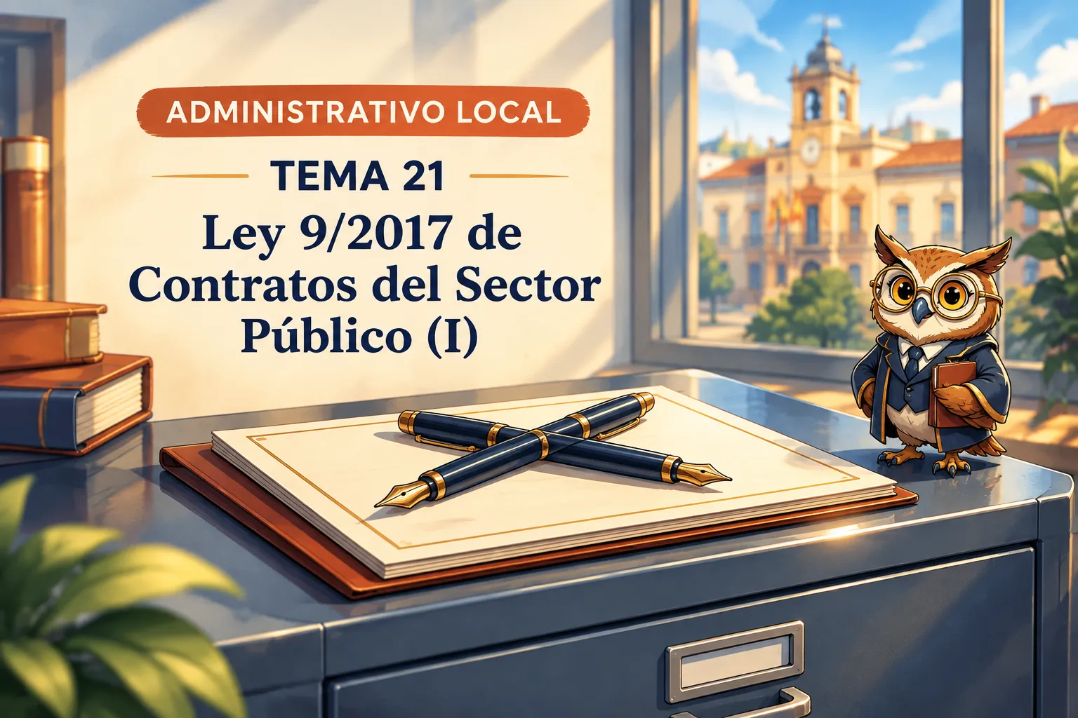 Miniatura del tema 21: Ley 9/2017 de Contratos del Sector Público (I)