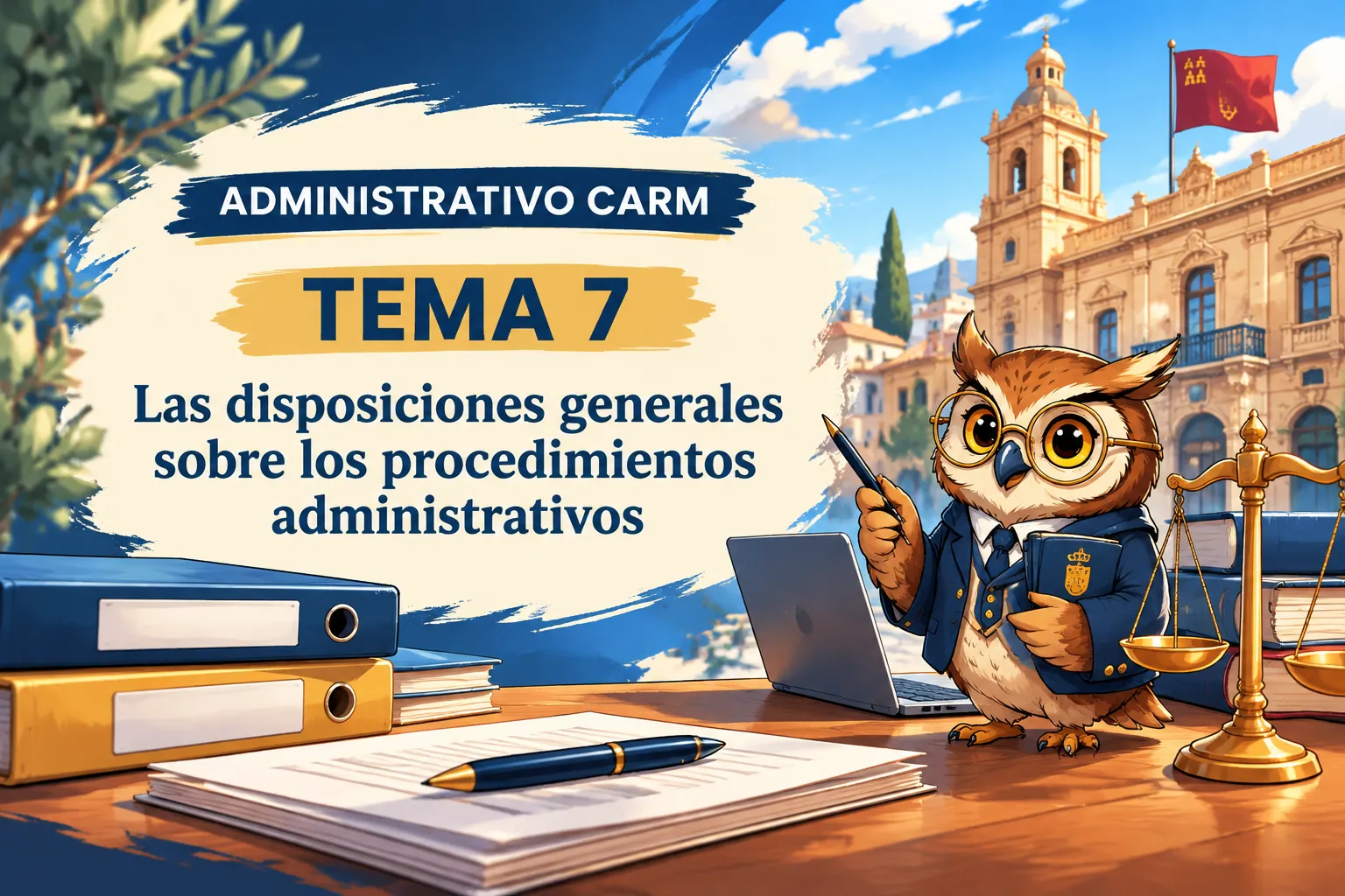 Miniatura del tema 7: Las disposiciones generales sobre los procedimientos administrativos
