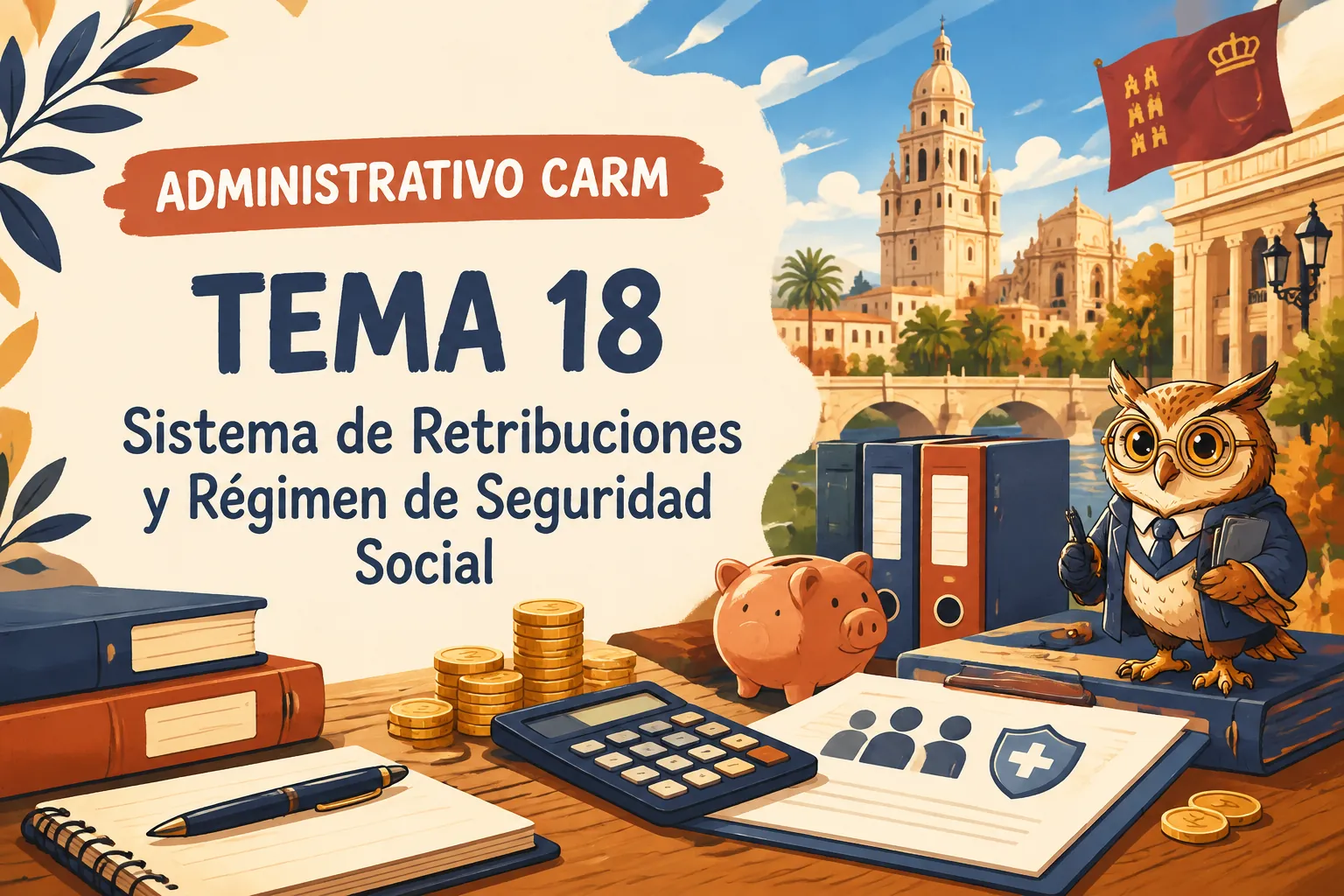 Miniatura del tema 18: Sistema de Retribuciones y Régimen de Seguridad Social
