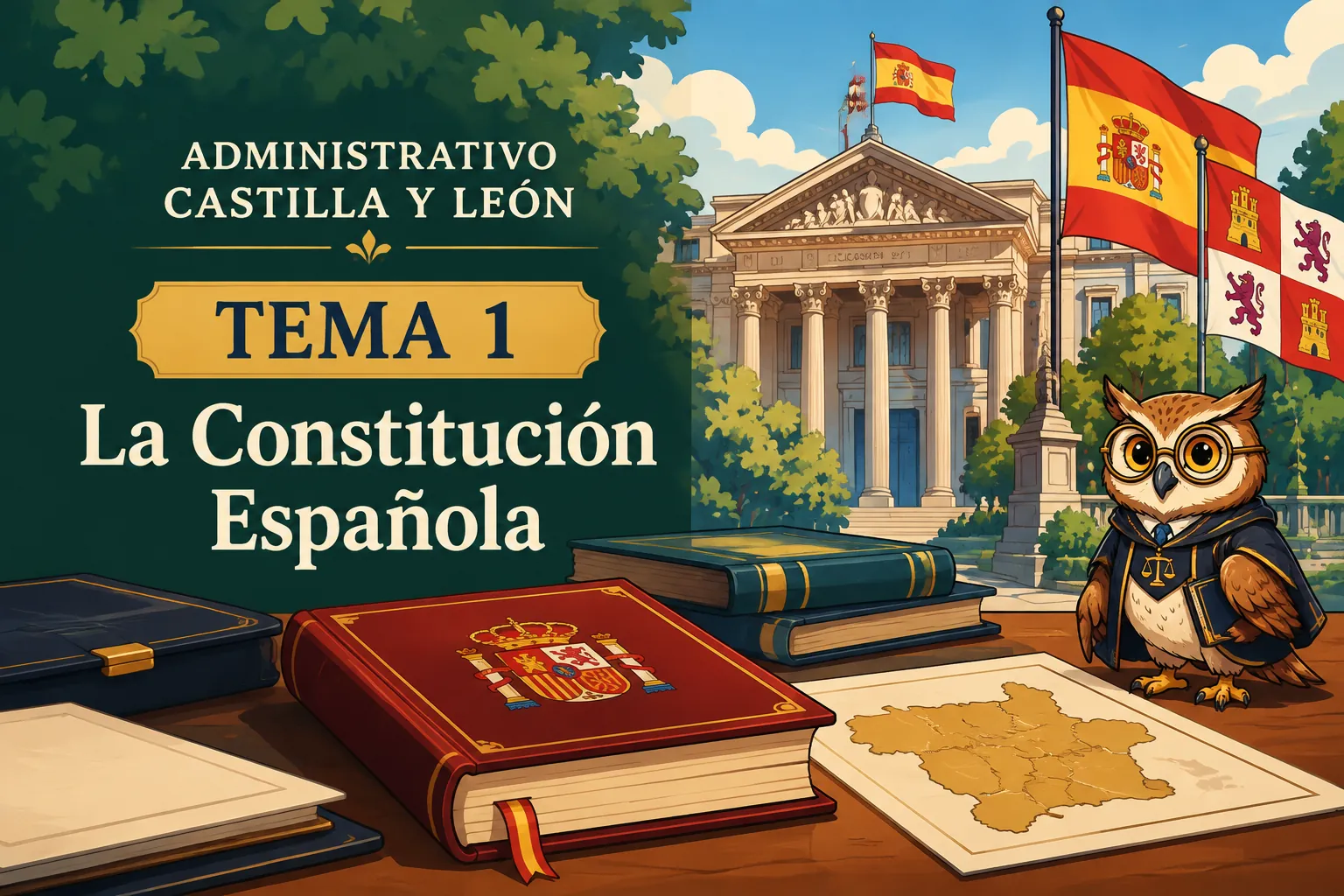 Miniatura del tema 1: La Constitución Española