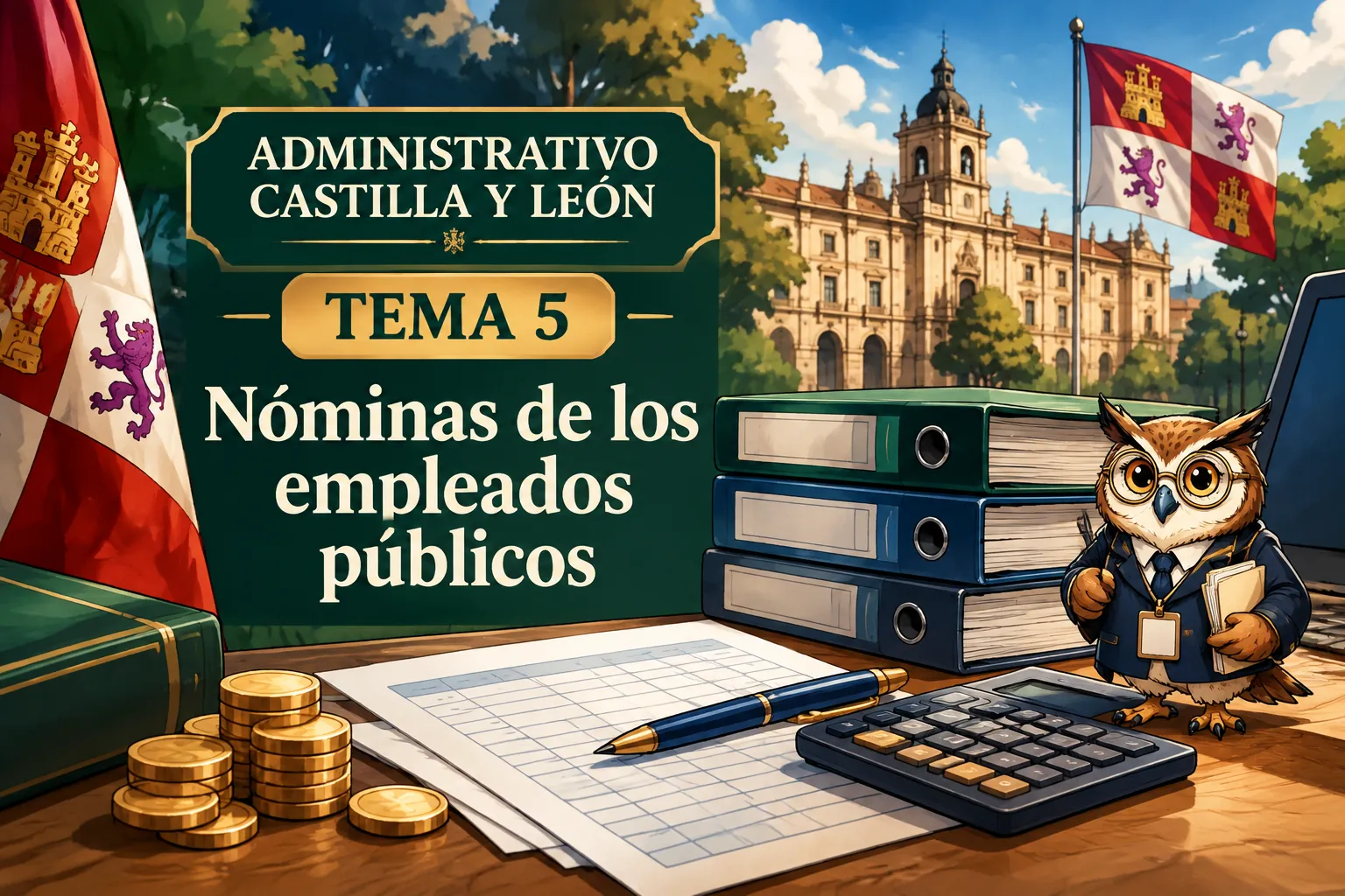 Miniatura del tema 5: Nóminas de los empleados públicos