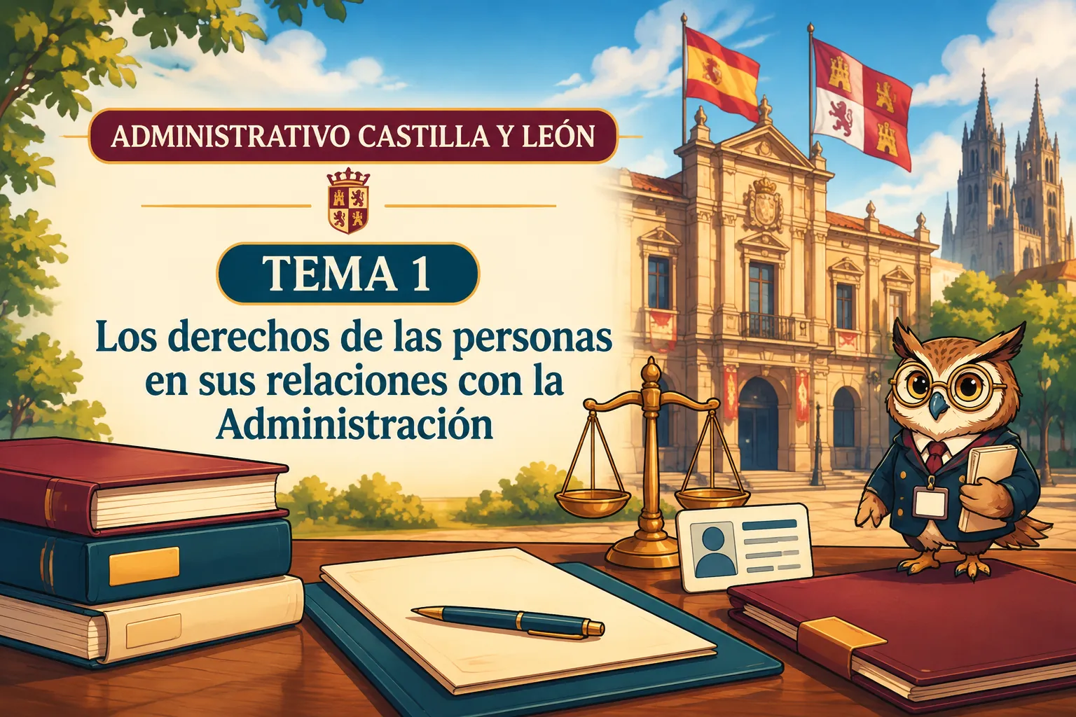 Miniatura del tema 1: Los derechos de las personas en sus relaciones con la Administración