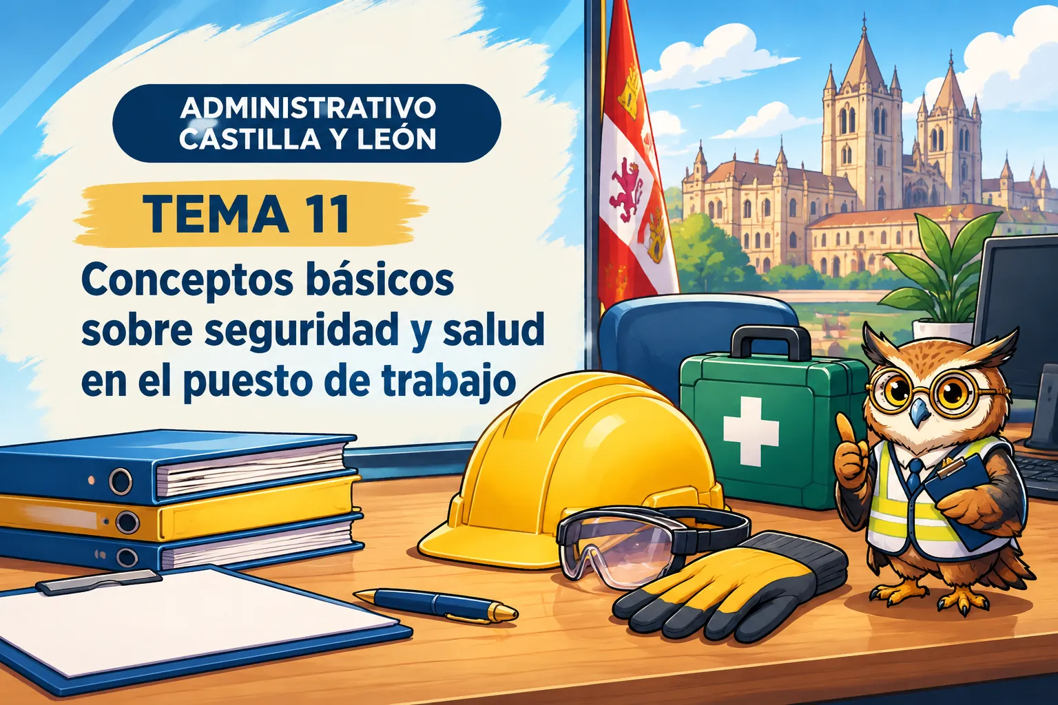 Miniatura del tema 11: Conceptos básicos sobre seguridad y salud en el puesto de trabajo