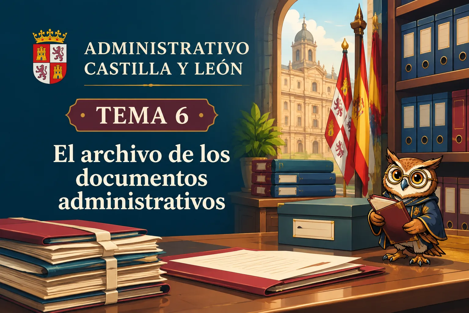 Miniatura del tema 6: El archivo de los documentos administrativos