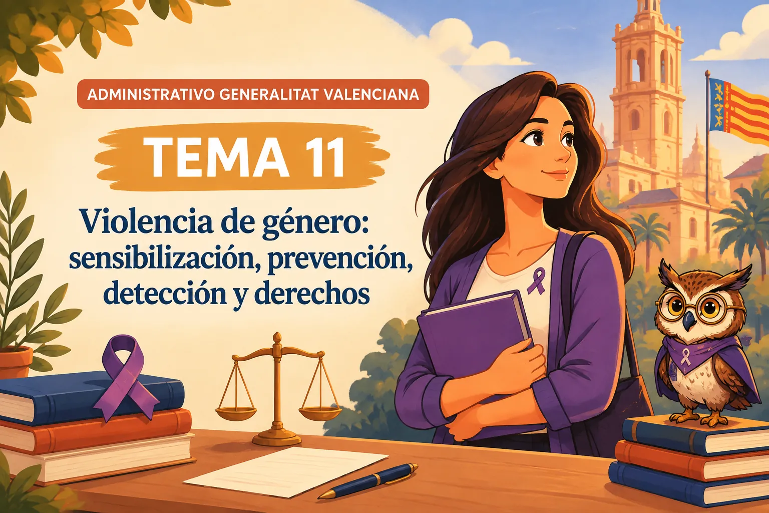 Miniatura del tema 11: Violencia de género: sensibilización, prevención, detección y derechos