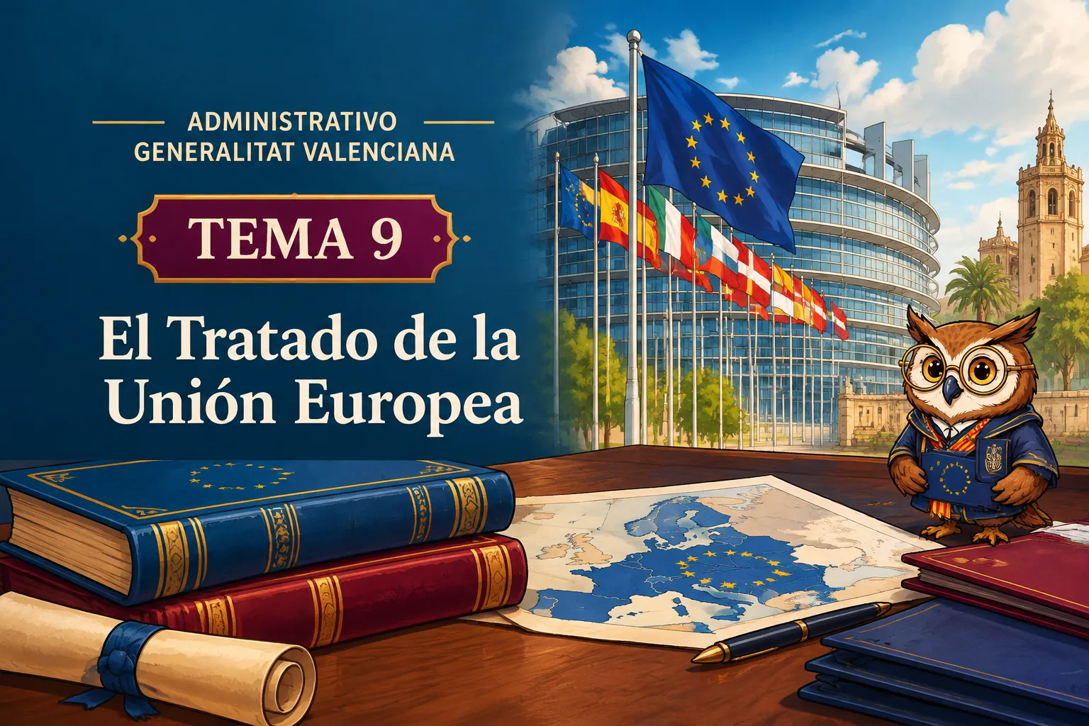 Miniatura del tema 9: El Tratado de la Unión Europea