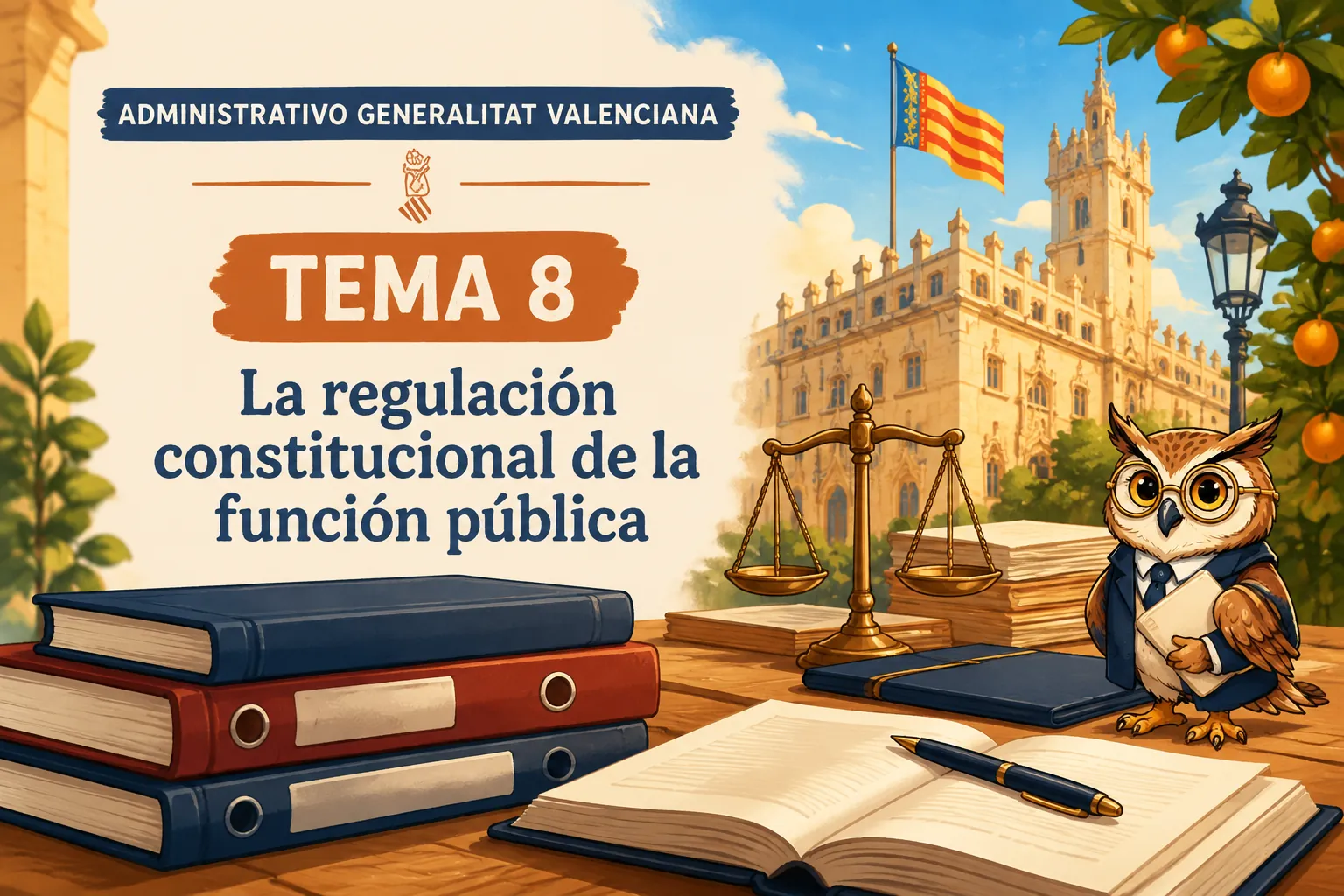 Miniatura del tema 8: La regulación constitucional de la función pública