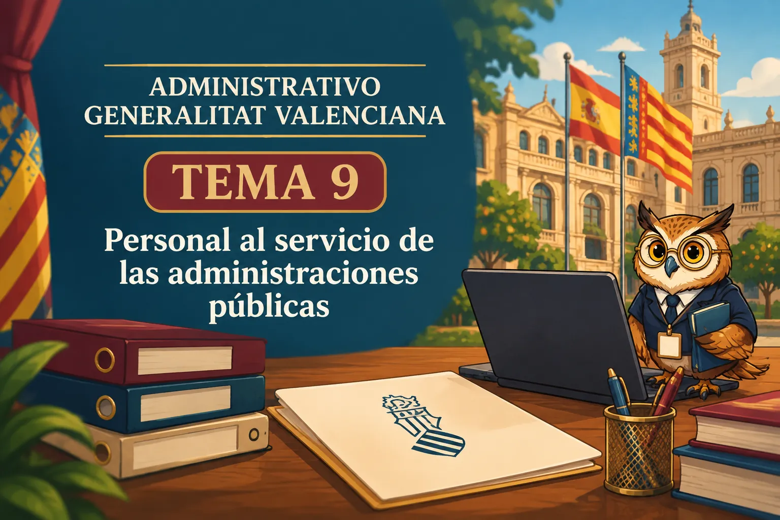 Miniatura del tema 9: Personal al servicio de las administraciones públicas