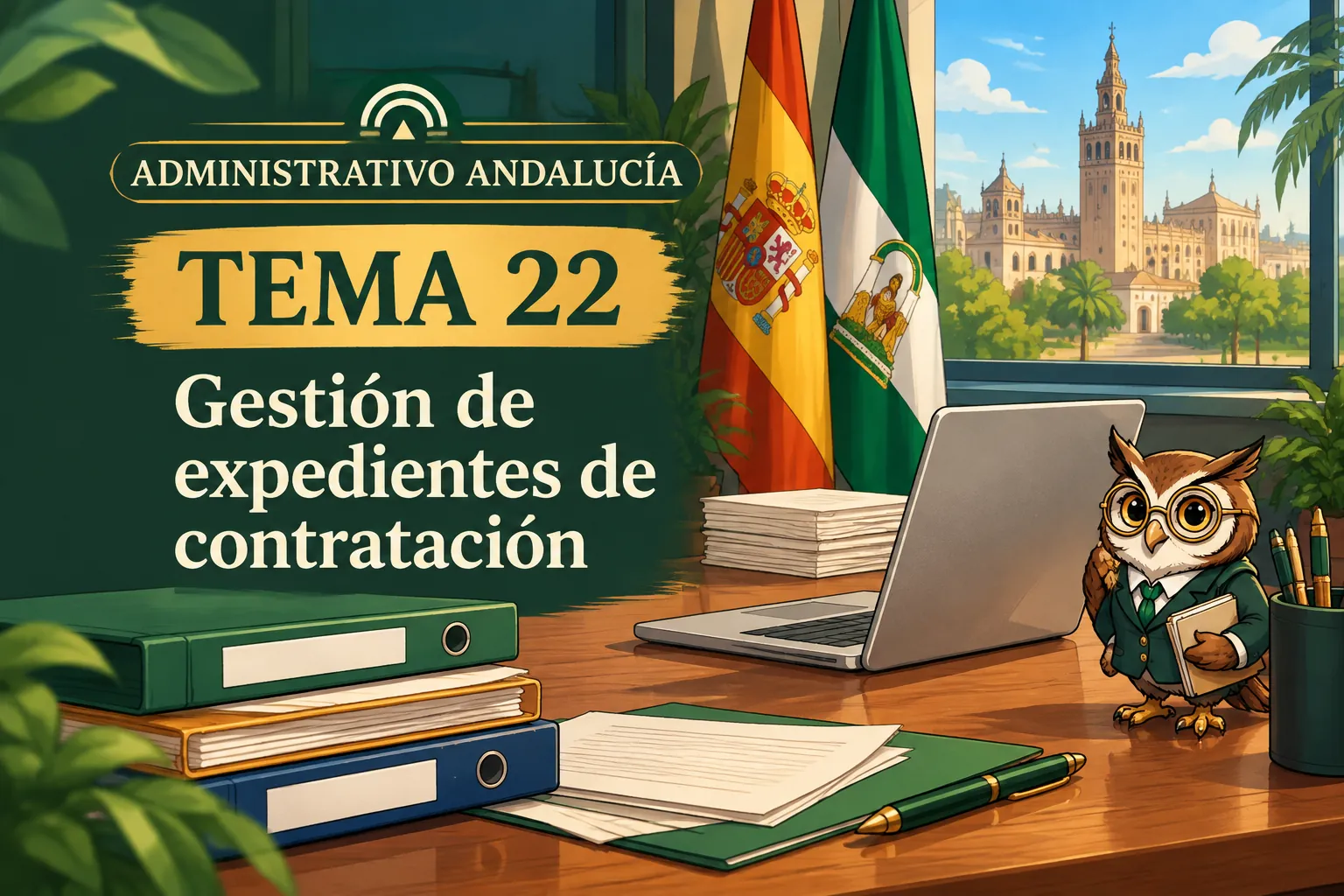 Miniatura del tema 22: Gestión de expedientes de contratación