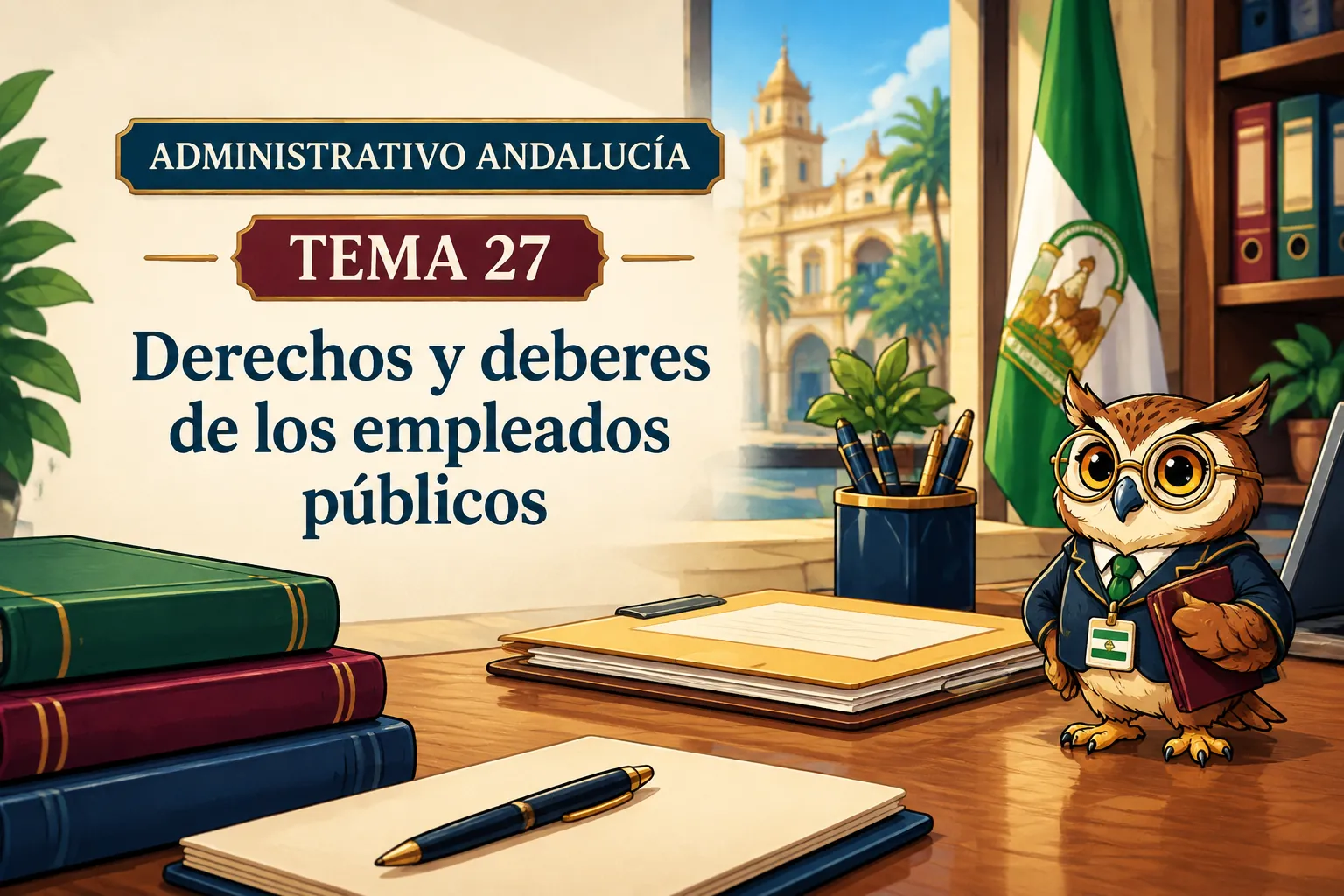 Miniatura del tema 27: Derechos y deberes de los empleados públicos