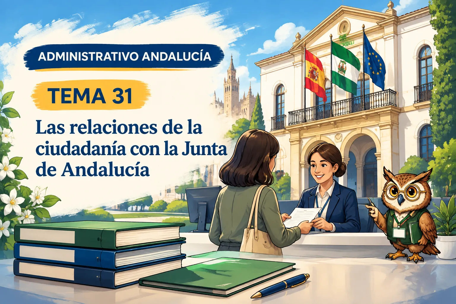 Miniatura del tema 31: Las relaciones de la ciudadanía con la Junta de Andalucía