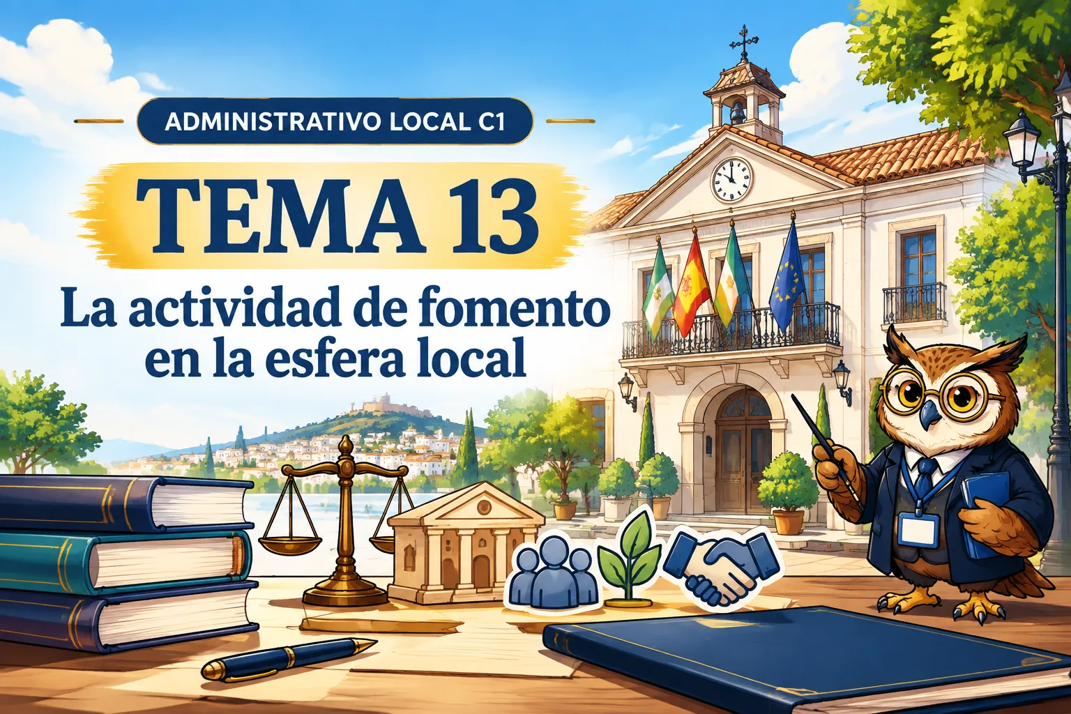 Miniatura del tema 13: La actividad de fomento en la esfera local