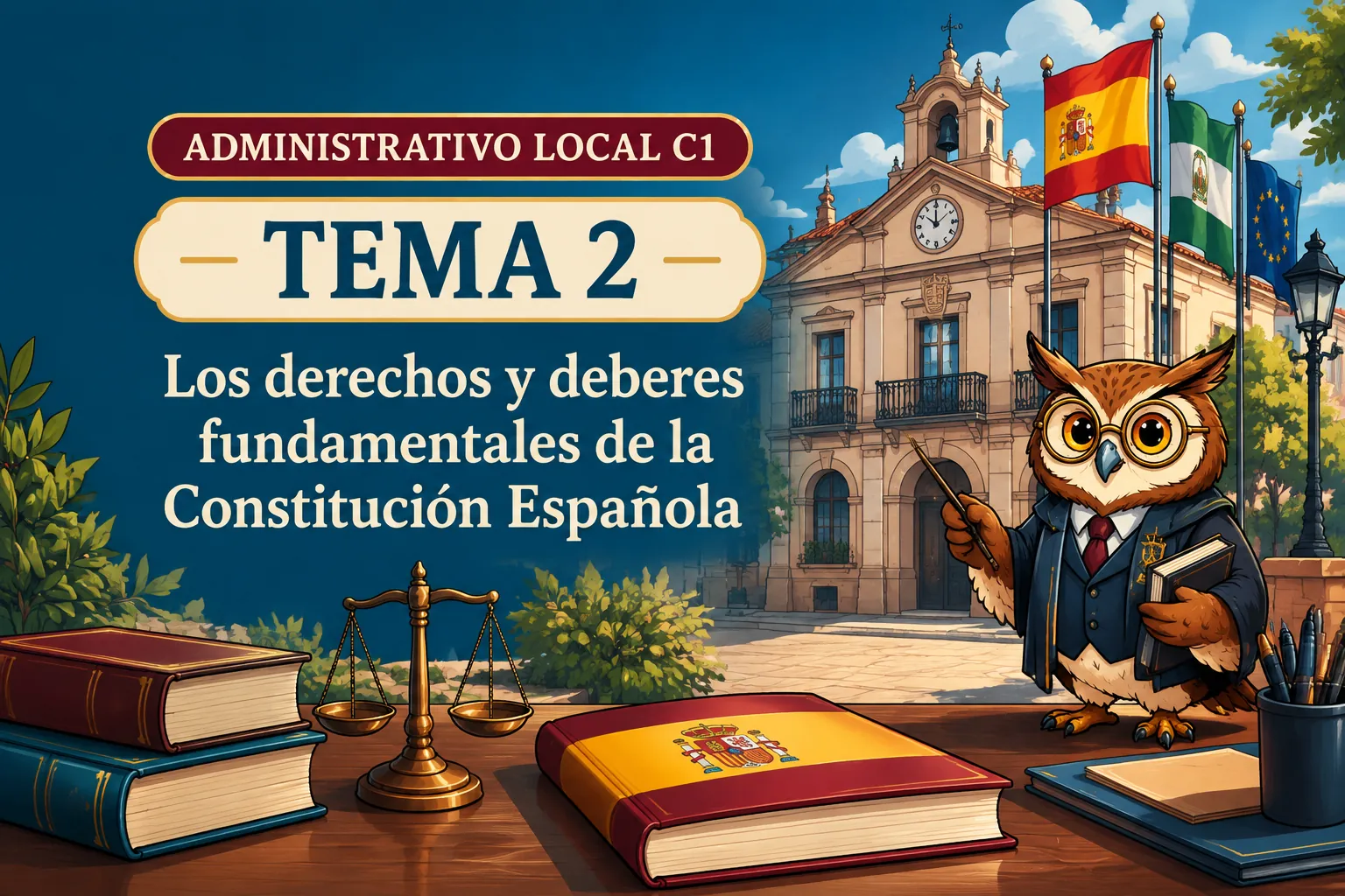 Miniatura del tema 2: Los derechos y deberes fundamentales de la Constitución Española