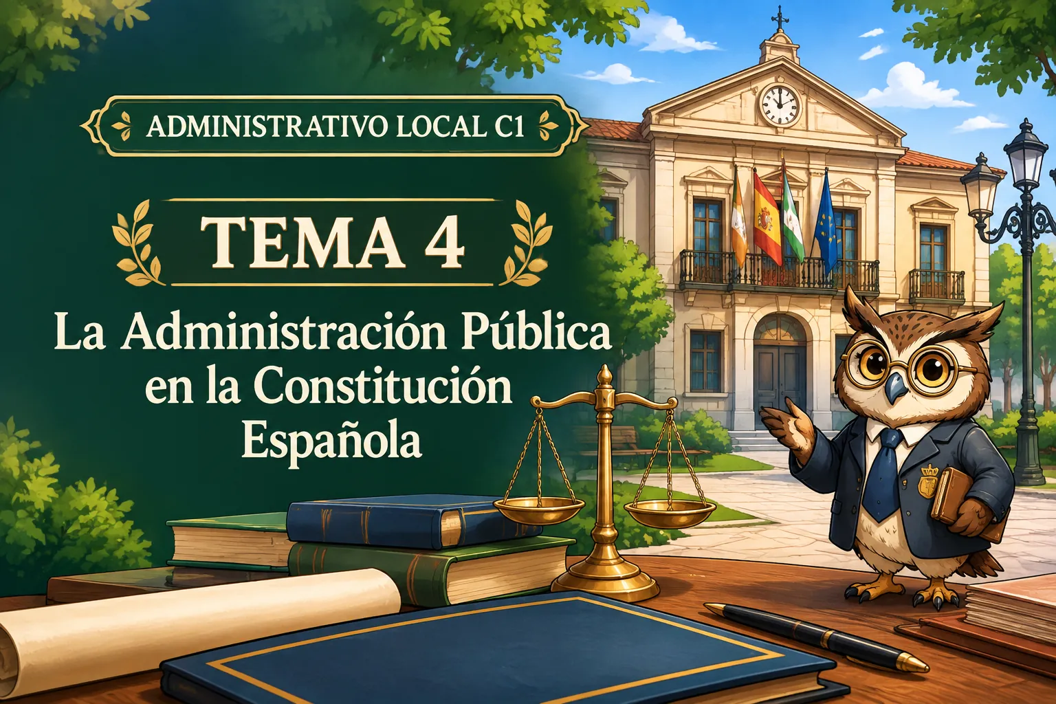 Miniatura del tema 4: La Administración Pública en la Constitución Española
