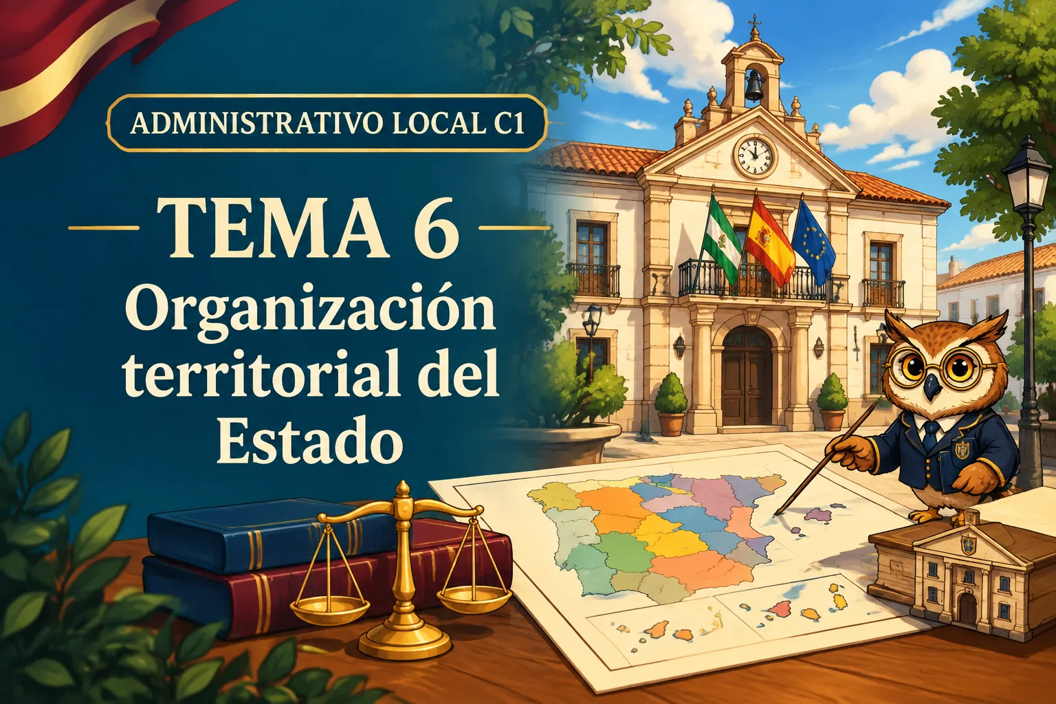 Miniatura del tema 6: Organización territorial del Estado