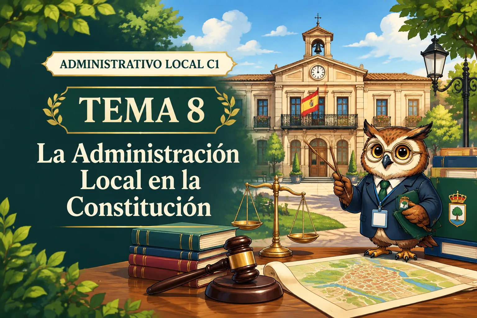 Miniatura del tema 8: La Administración Local en la Constitución