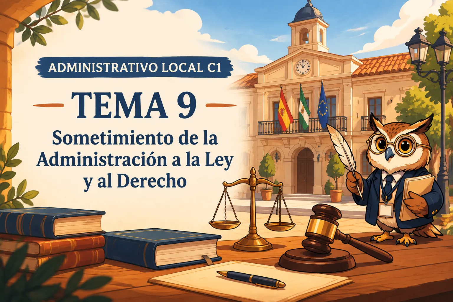 Miniatura del tema 9: Sometimiento de la Administración a la Ley y al Derecho