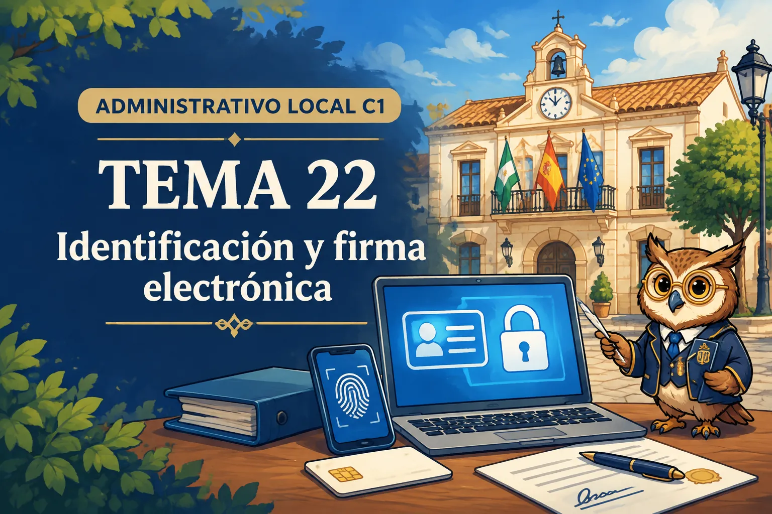 Miniatura del tema 22: Identificación y firma electrónica