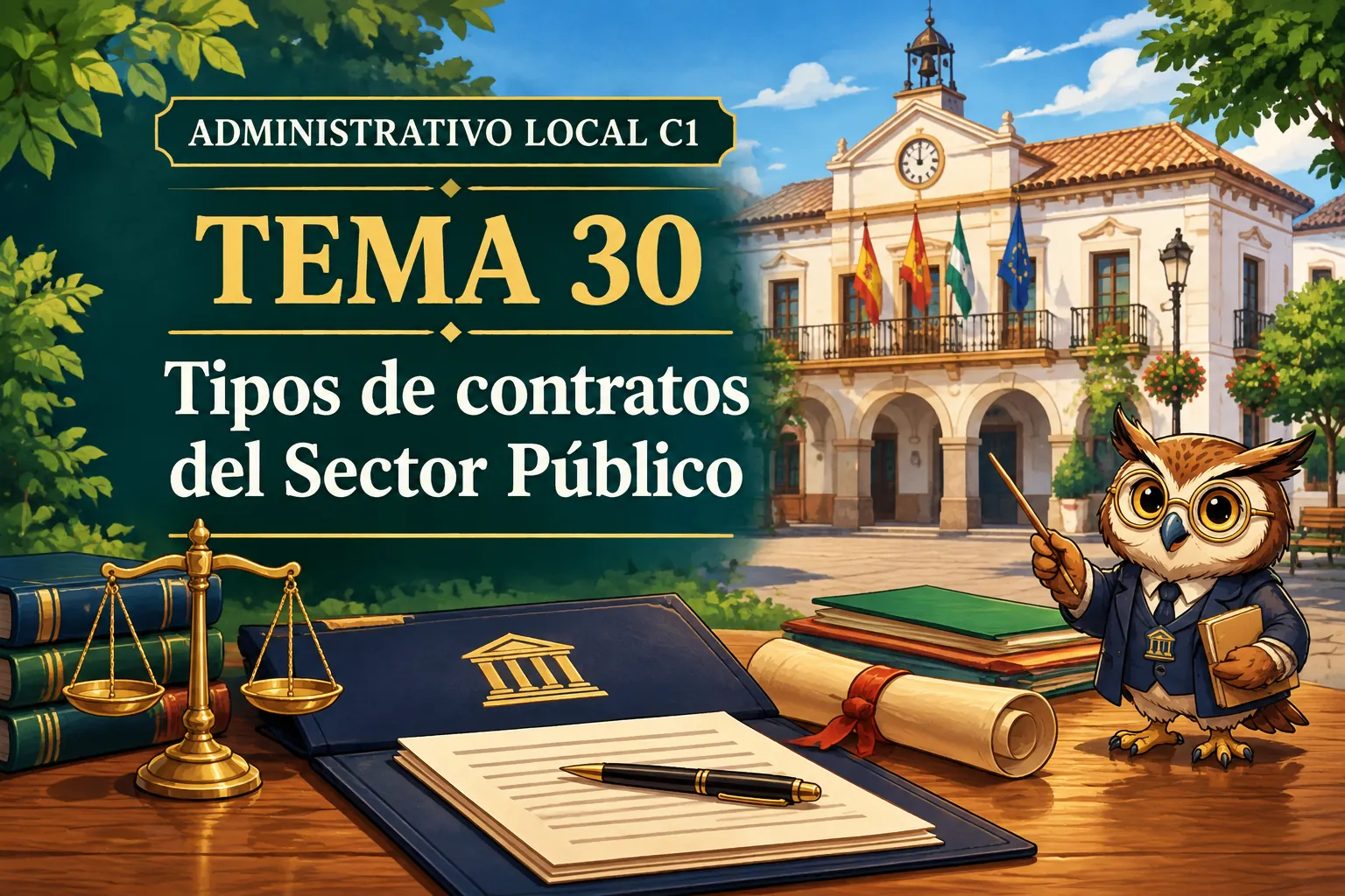 Miniatura del tema 30: Tipos de contratos del Sector Público