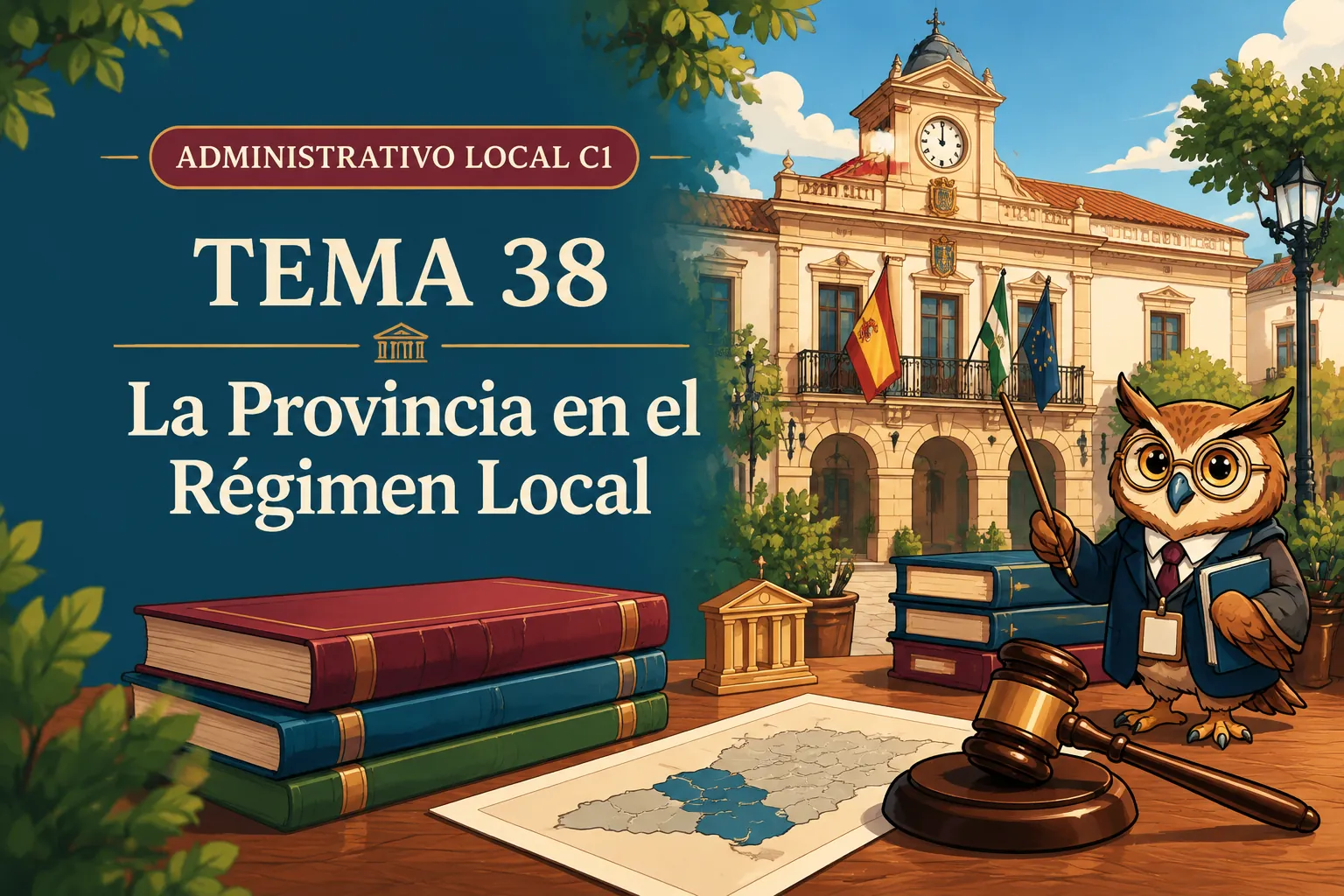 Miniatura del tema 38: La Provincia en el Régimen Local