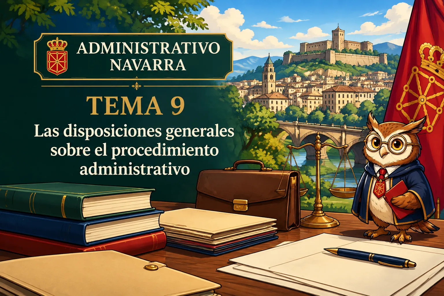 Miniatura del tema 9: Las disposiciones generales sobre el procedimiento administrativo
