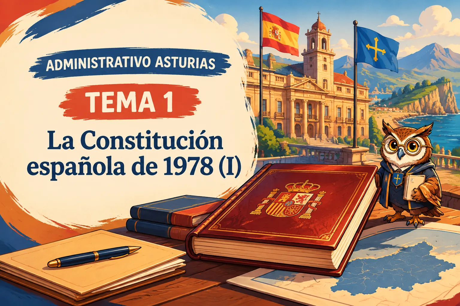 Miniatura del tema 1: La Constitución española de 1978 (I)