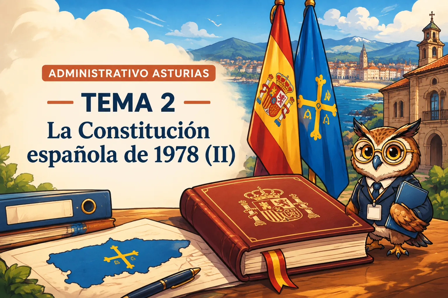 Miniatura del tema 2: La Constitución española de 1978 (II)