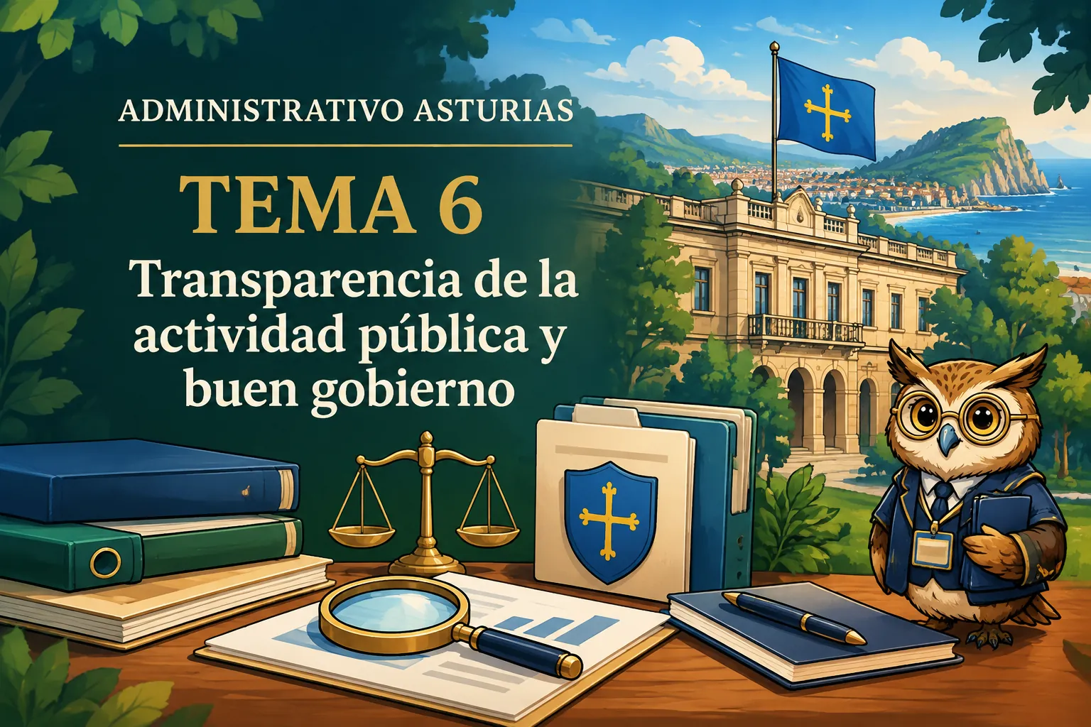 Miniatura del tema 6: Transparencia de la actividad pública y buen gobierno