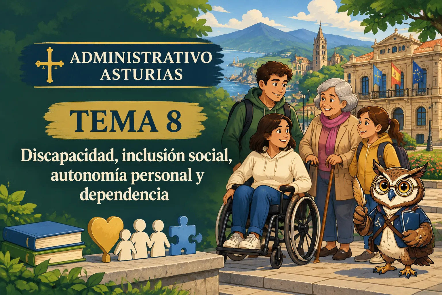 Miniatura del tema 8: Discapacidad, inclusión social, autonomía personal y dependencia
