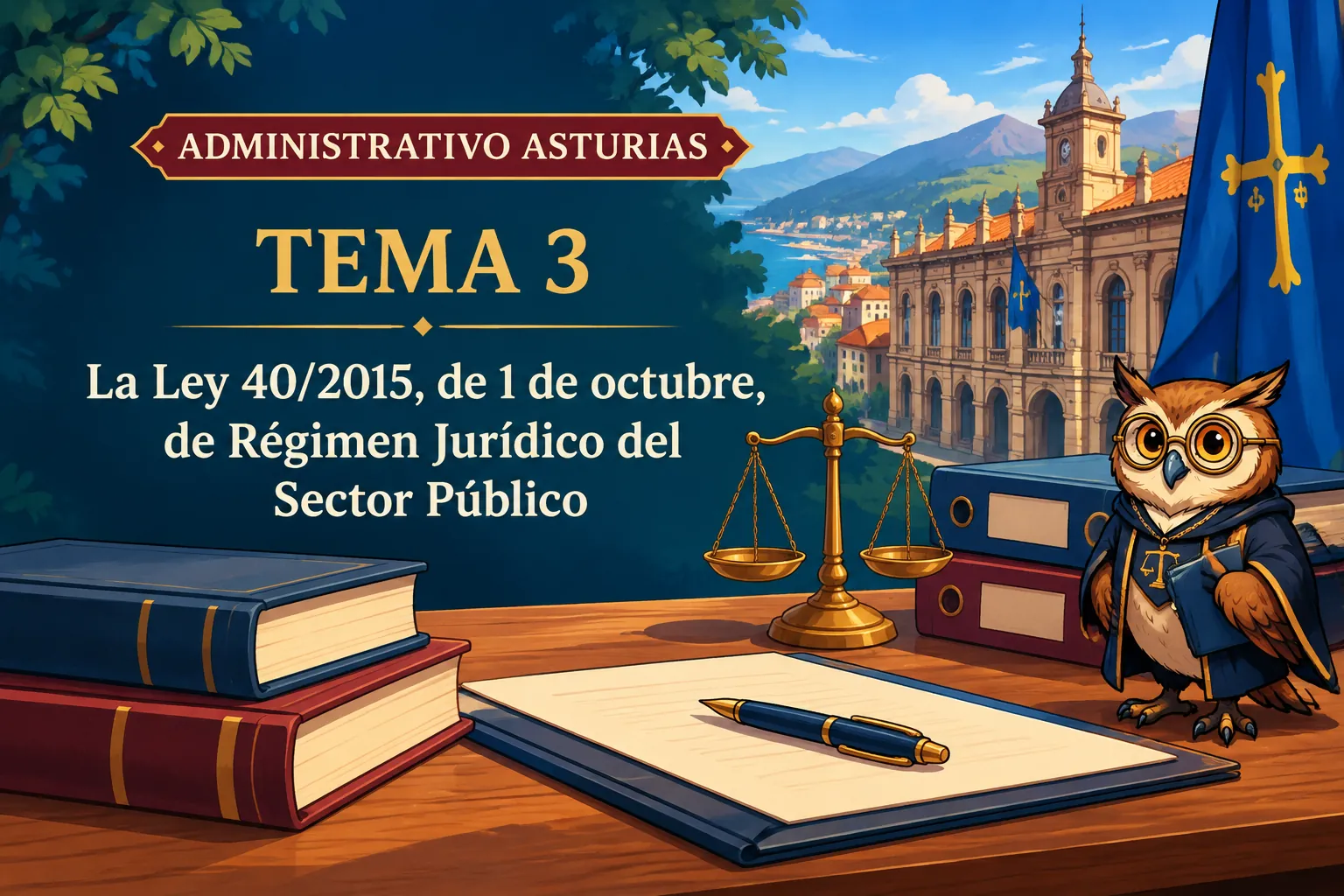 Miniatura del tema 3: La Ley 40/2015, de 1 de octubre, de Régimen Jurídico del Sector Público