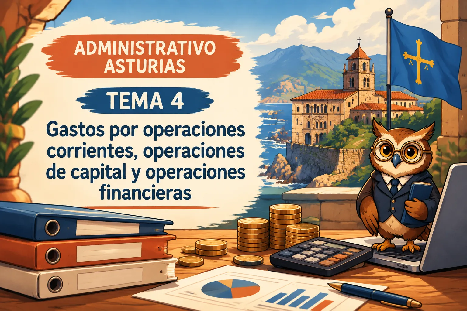 Miniatura del tema 4: Gastos por operaciones corrientes, operaciones de capital y operaciones financieras