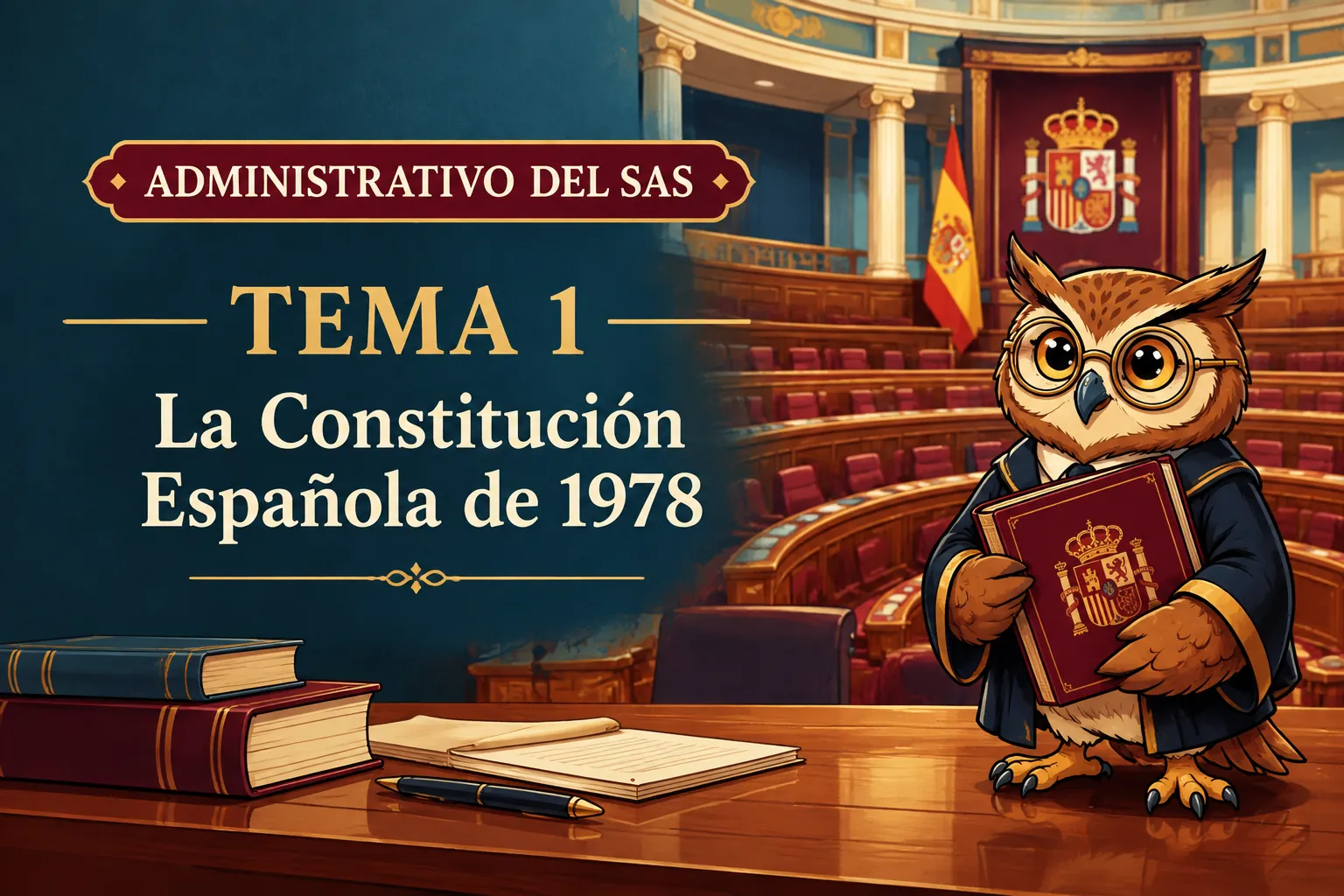 Miniatura del tema 1: La Constitución Española de 1978