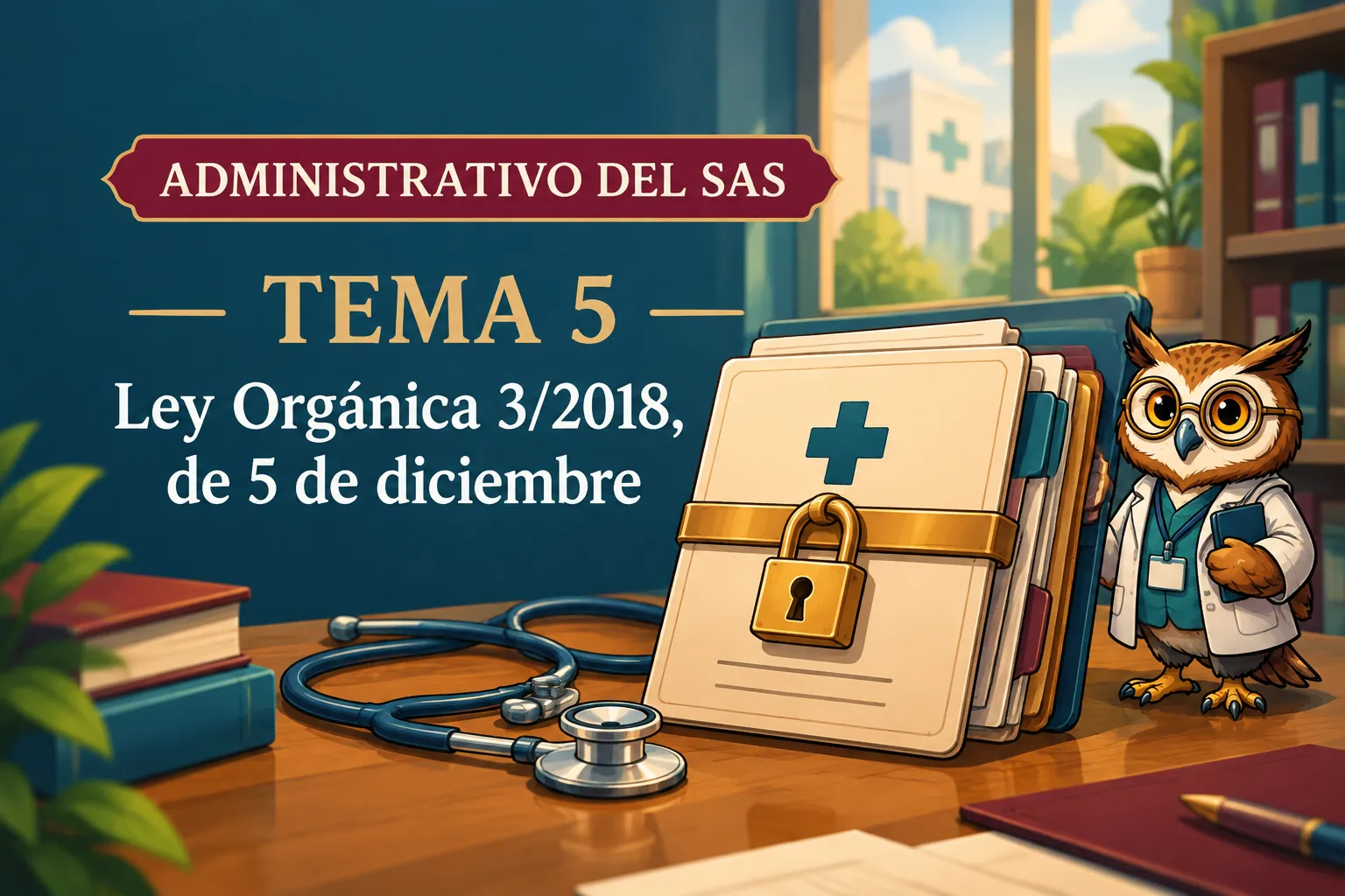 Miniatura del tema 5: Ley Orgánica 3/2018, de 5 de diciembre