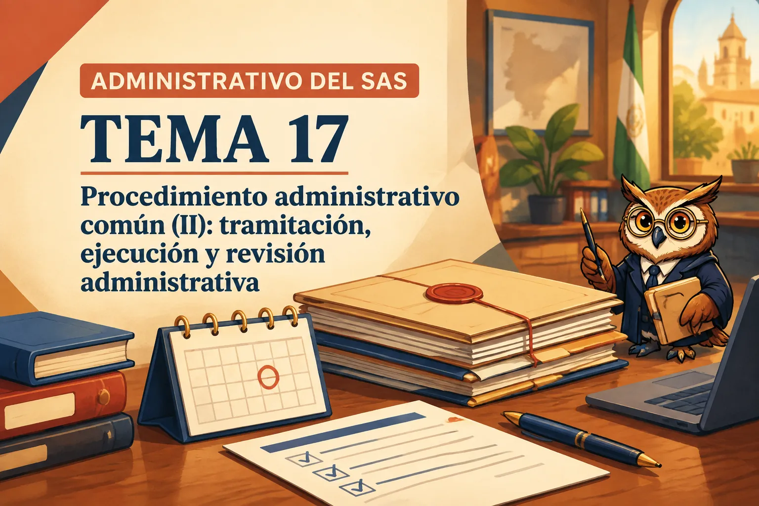 Miniatura del tema 17: Procedimiento administrativo común (II): tramitación, ejecución y revisión administrativa