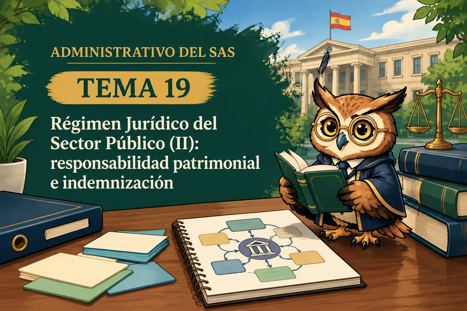 Miniatura del tema 19: Régimen Jurídico del Sector Público (II): responsabilidad patrimonial e indemnización