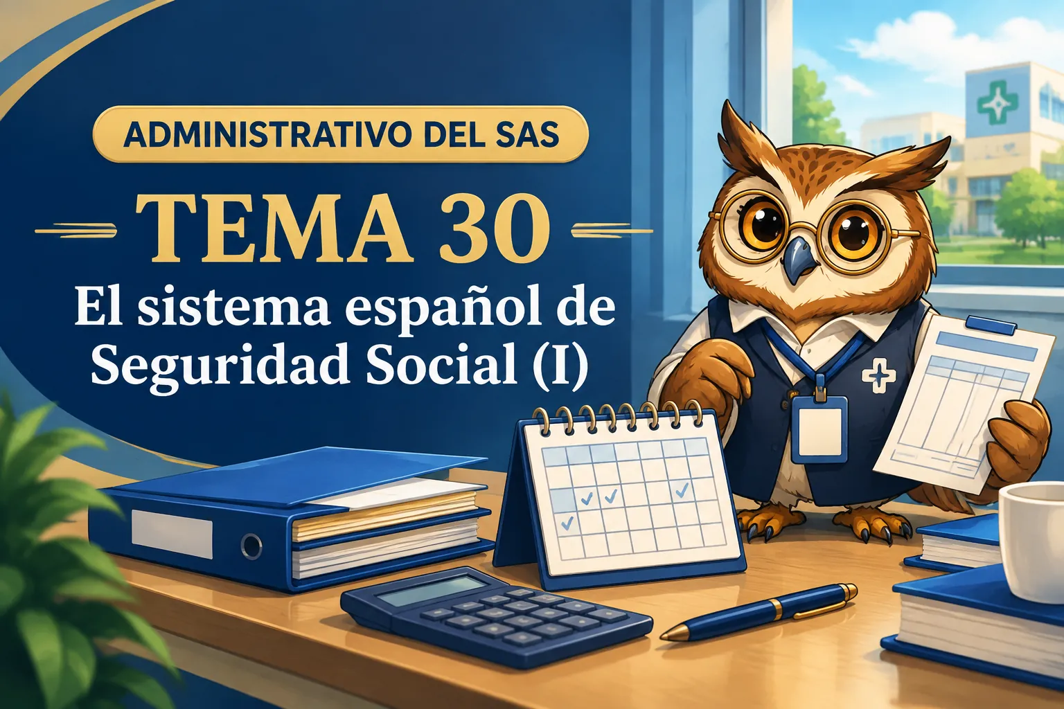 Miniatura del tema 30: El sistema español de Seguridad Social (I)