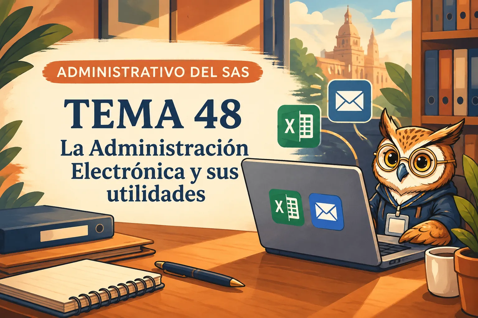 Miniatura del tema 48: La Administración Electrónica y sus utilidades