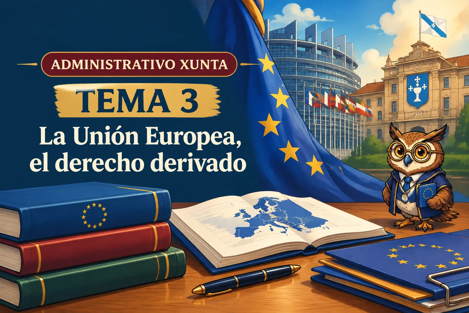 Miniatura del tema 3: La Unión Europea, el derecho derivado