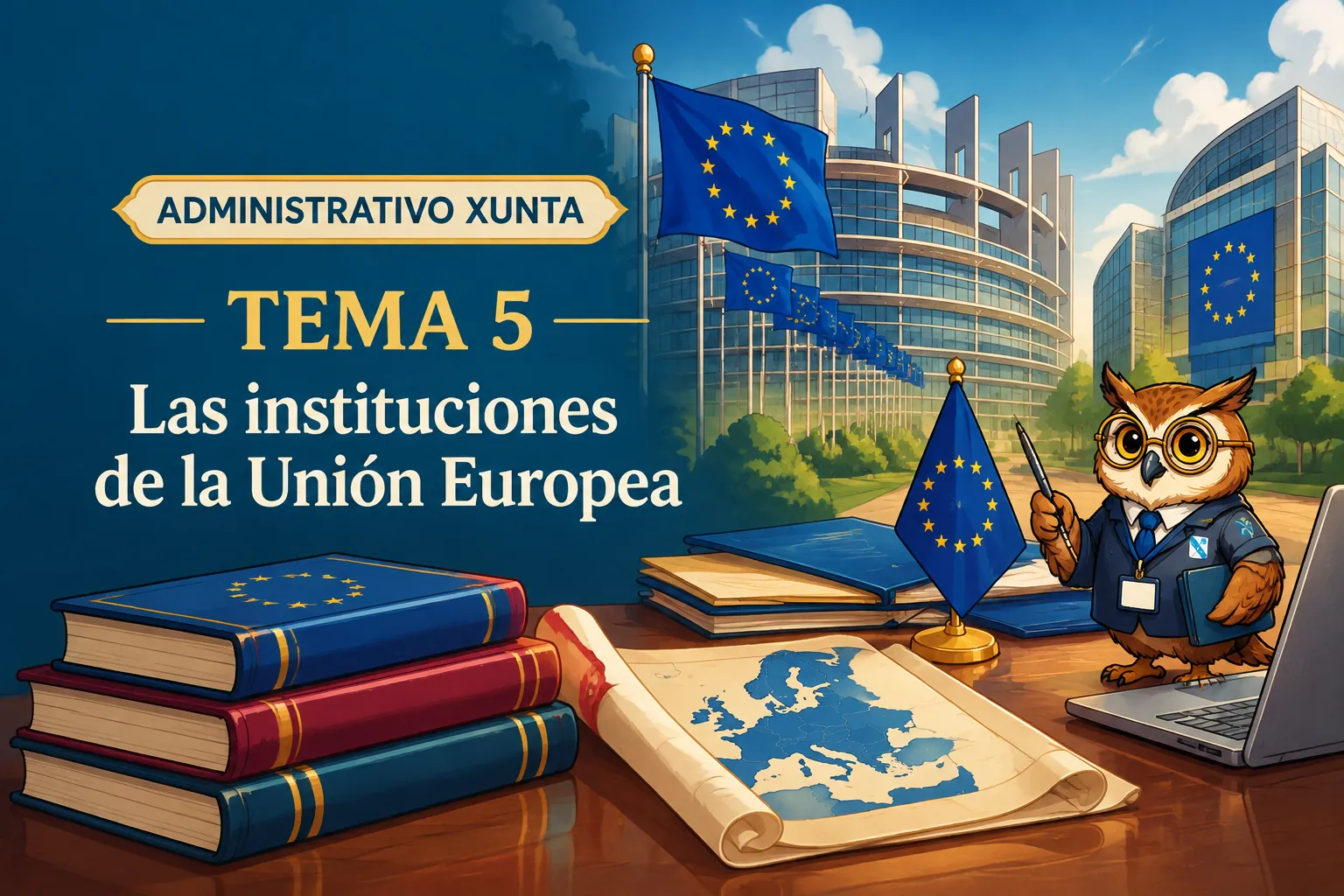 Miniatura del tema 5: Las instituciones de la Unión Europea