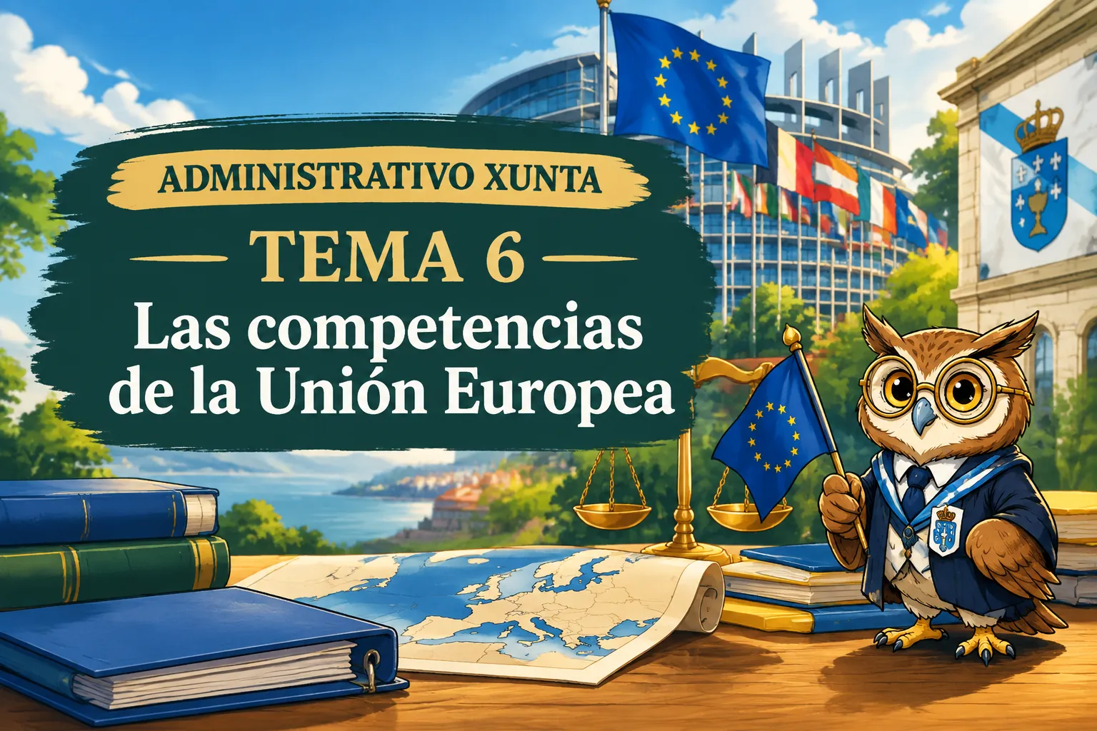 Miniatura del tema 6: Las competencias de la Unión Europea