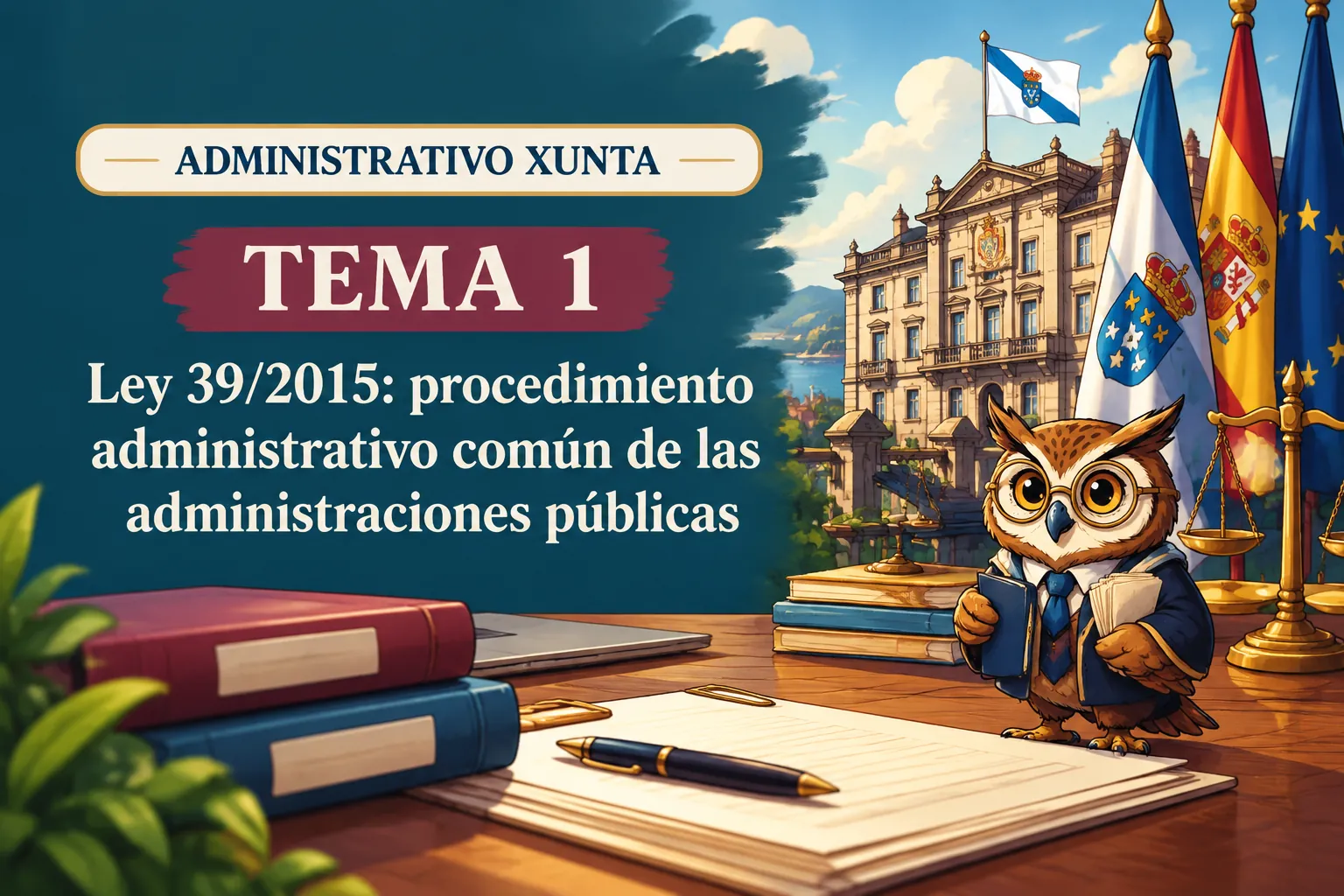 Miniatura del tema 1: Ley 39/2015: procedimiento administrativo común de las administraciones públicas