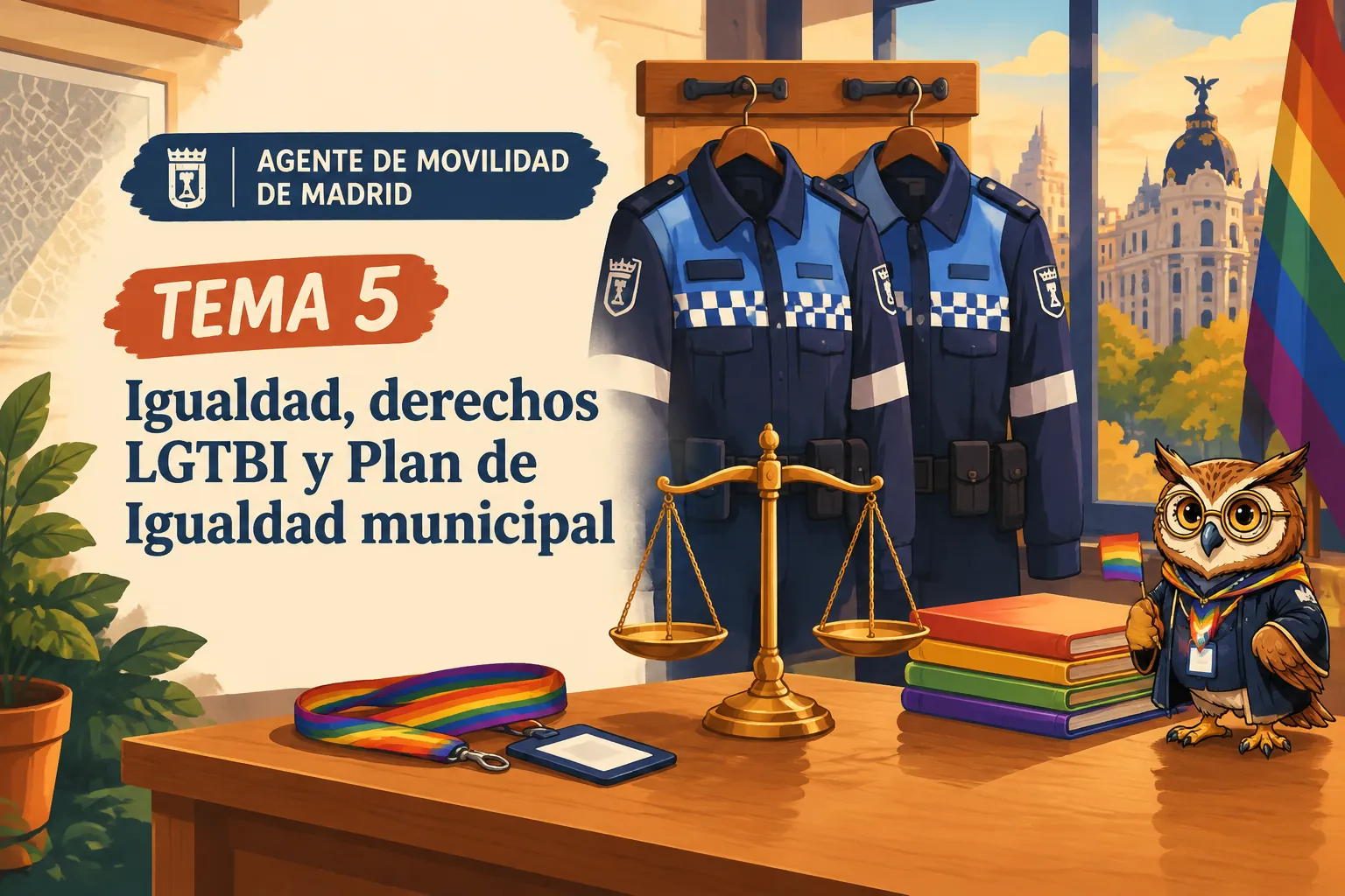 Miniatura del tema 5: Igualdad, derechos LGTBI y Plan de Igualdad municipal
