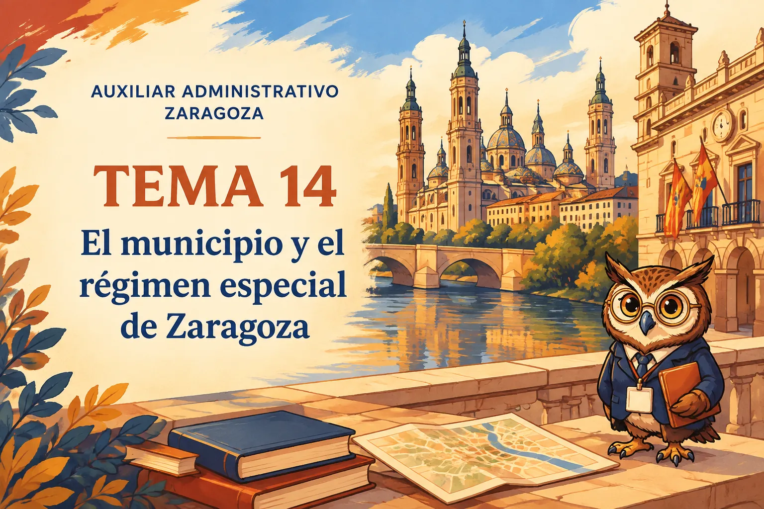 Miniatura del tema 14: El municipio y el régimen especial de Zaragoza