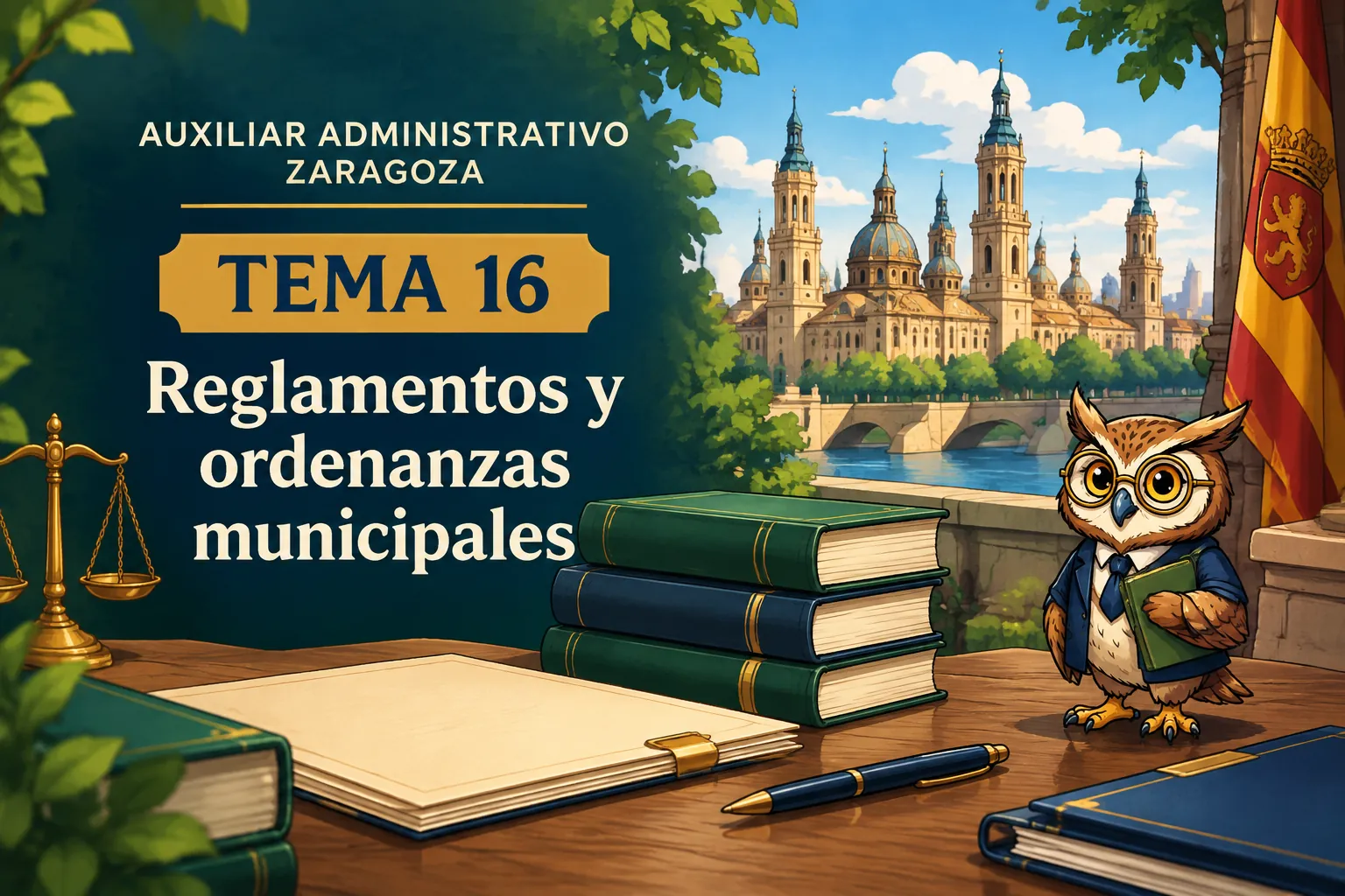 Miniatura del tema 16: Reglamentos y ordenanzas municipales