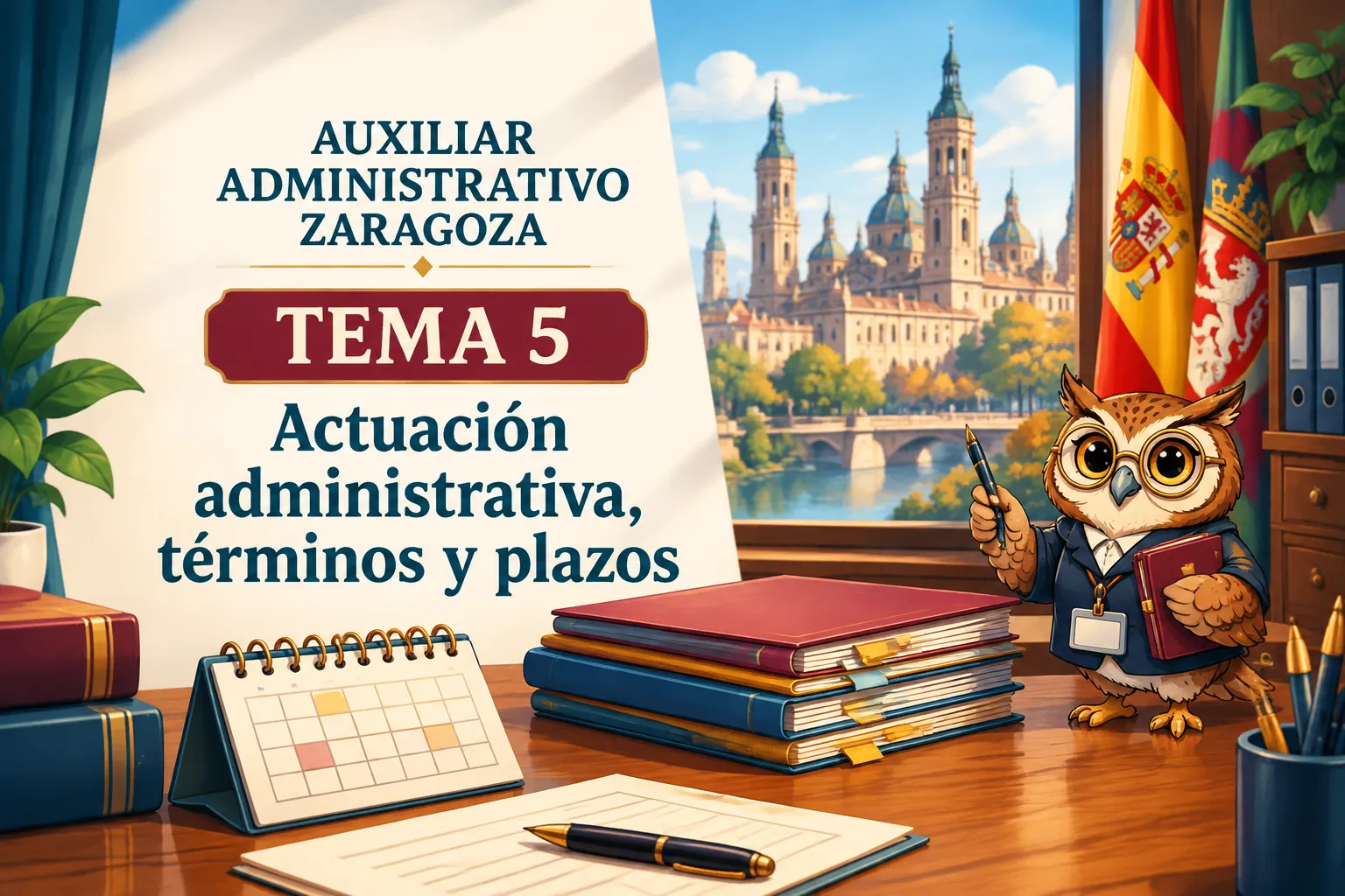 Miniatura del tema 5: Actuación administrativa, términos y plazos