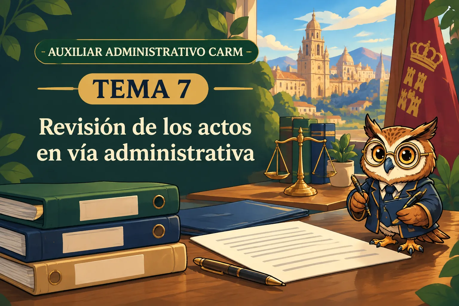 Miniatura del tema 7: Revisión de los actos en vía administrativa