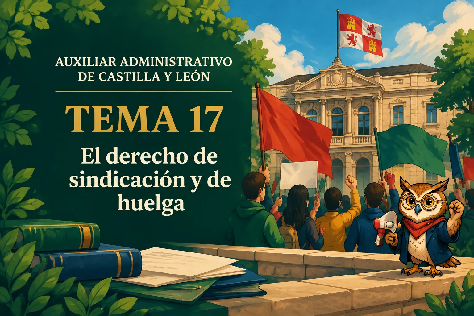 Miniatura del tema 17: El derecho de sindicación y de huelga