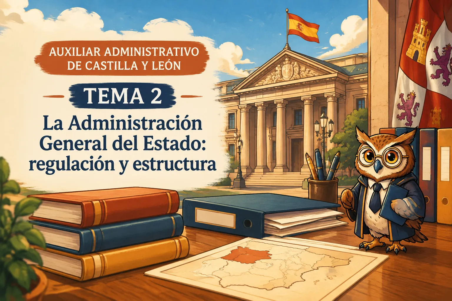 Miniatura del tema 2: La Administración General del Estado: regulación y estructura
