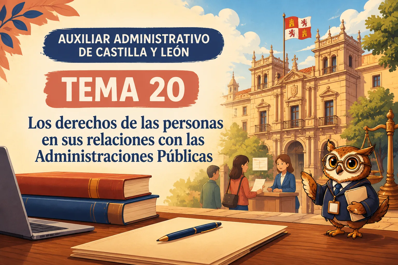 Miniatura del tema 20: Los derechos de las personas en sus relaciones con las Administraciones Públicas