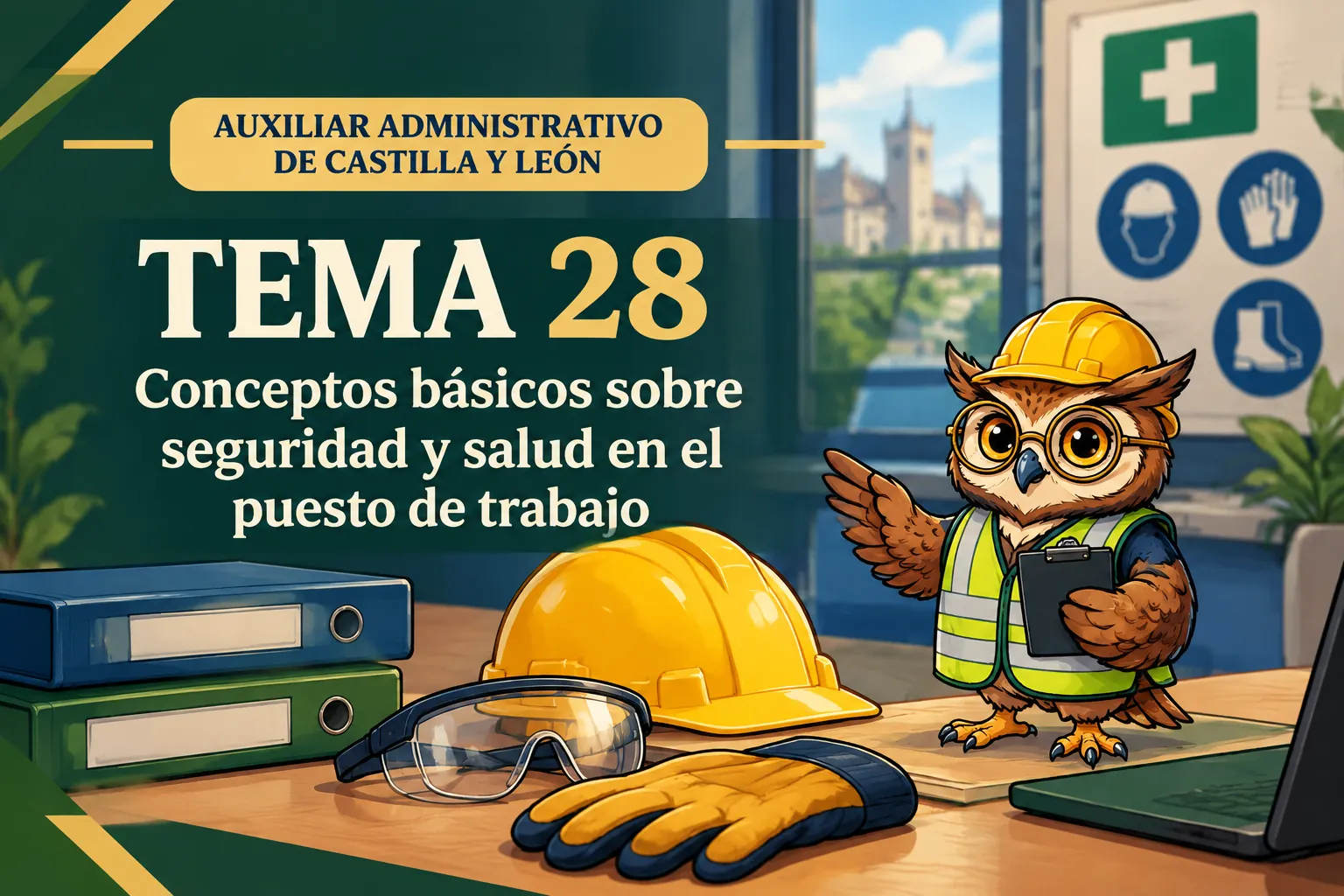 Miniatura del tema 28: Conceptos básicos sobre seguridad y salud en el puesto de trabajo